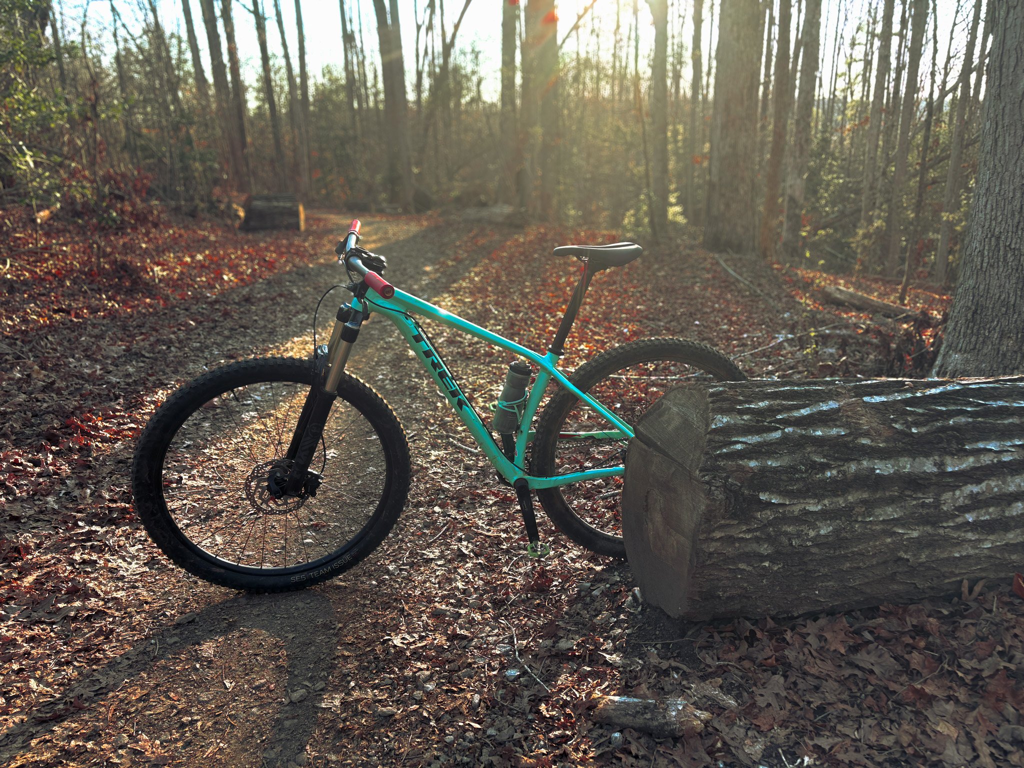 Trek  Stache Mountain bike on the Saluda Confluence Recreation Trail