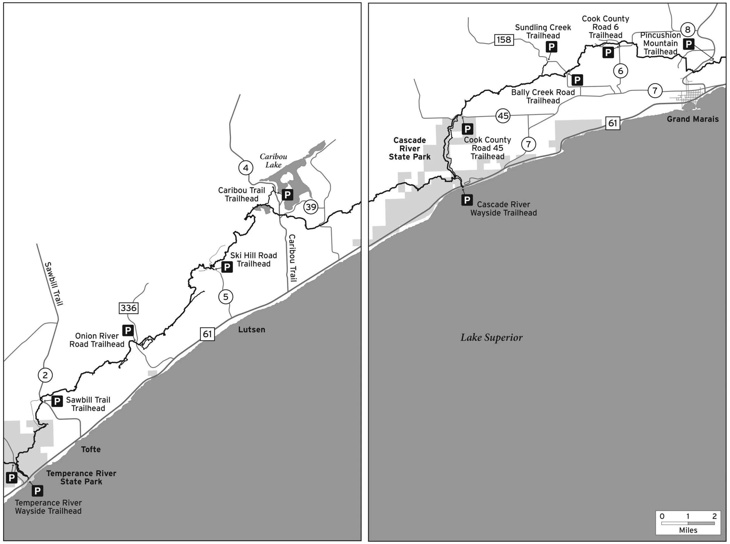 Section 6 of the Superior Hiking Trail