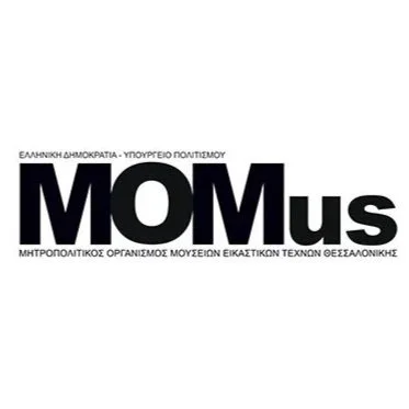 Logo for MOMus, the Museum of Modern Art and Visual Arts of Thessaloniki, Greece
