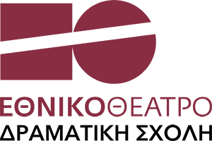 Logo with stylized text and graphic elements, possibly representing a theatrical or cultural organization.