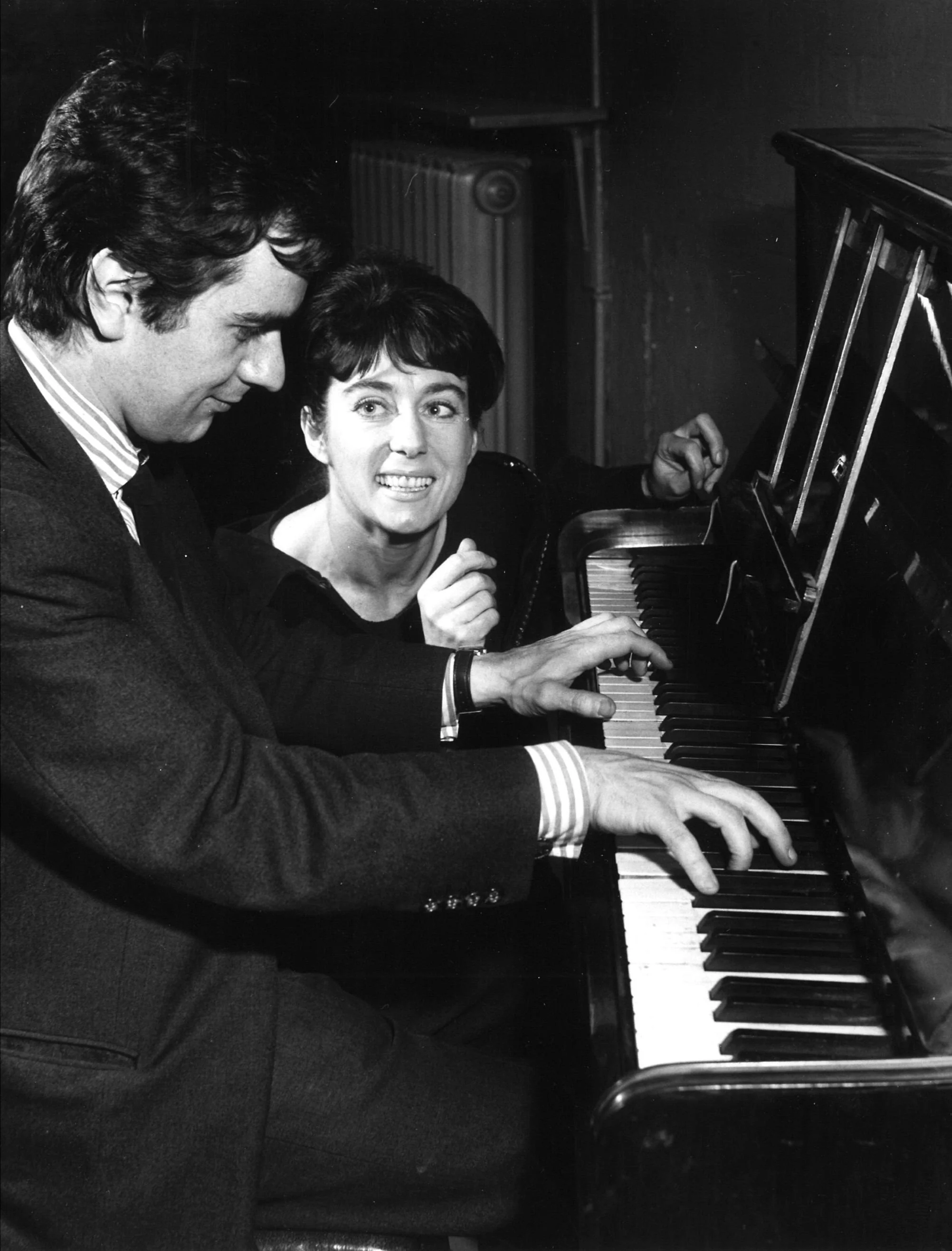 Working with Dudley Moore on the show Collages in 1963