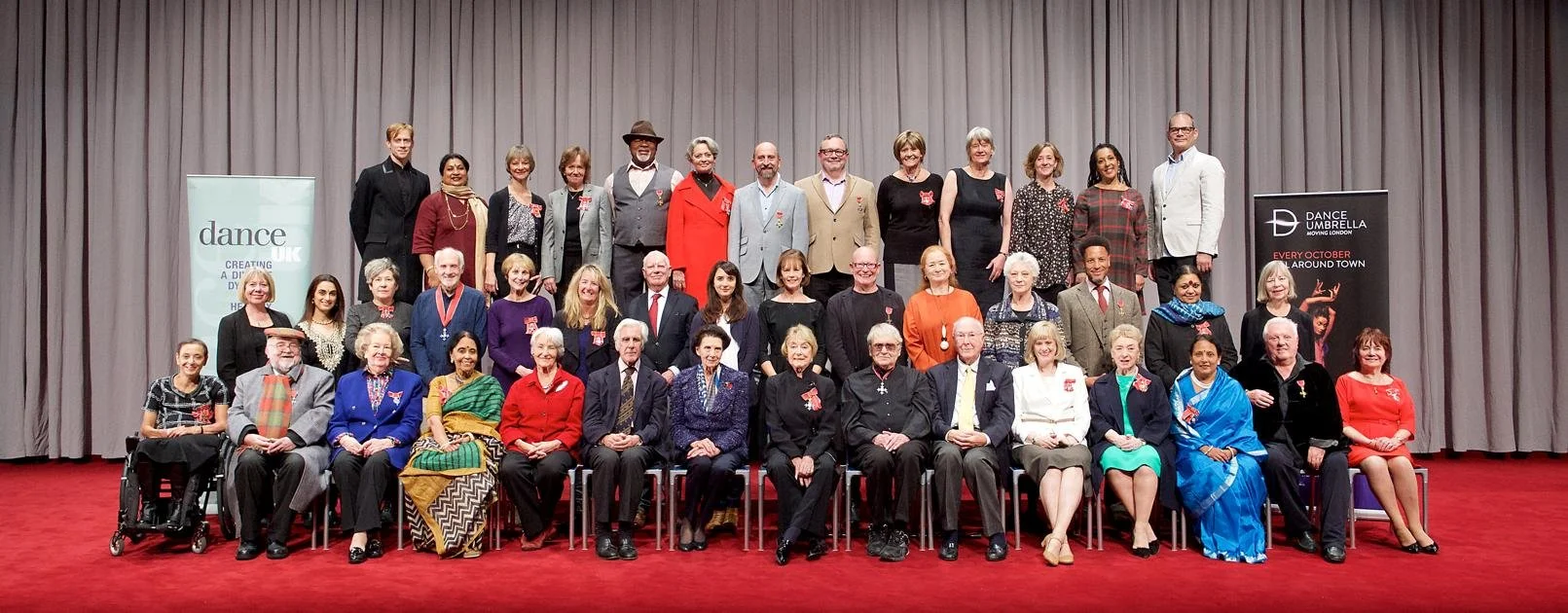 Top dance names gather for historic photograph