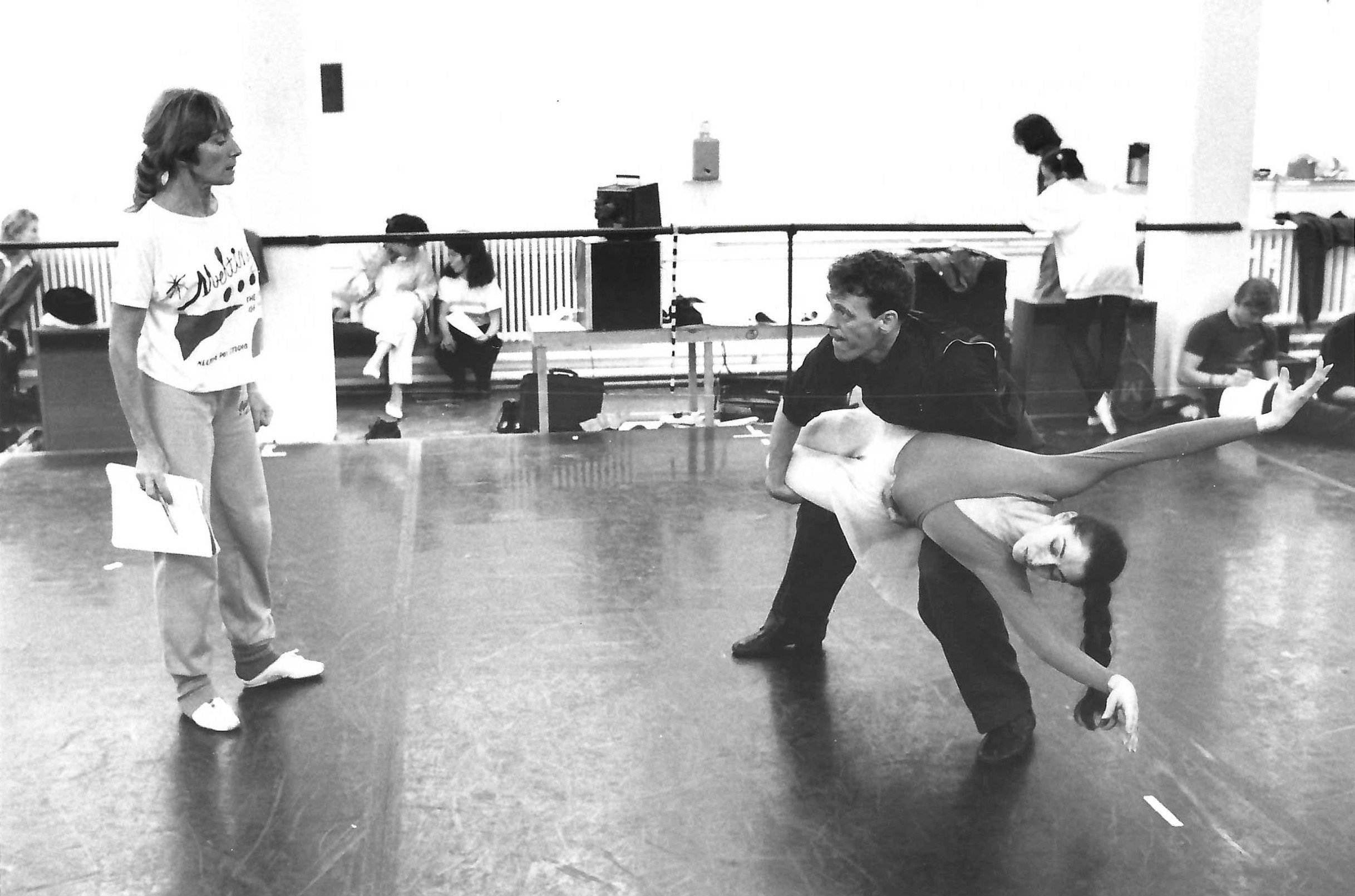 A Simple Man - BBC & Northern Ballet Theatre 1987 - Gillian seen here with Christopher Gable