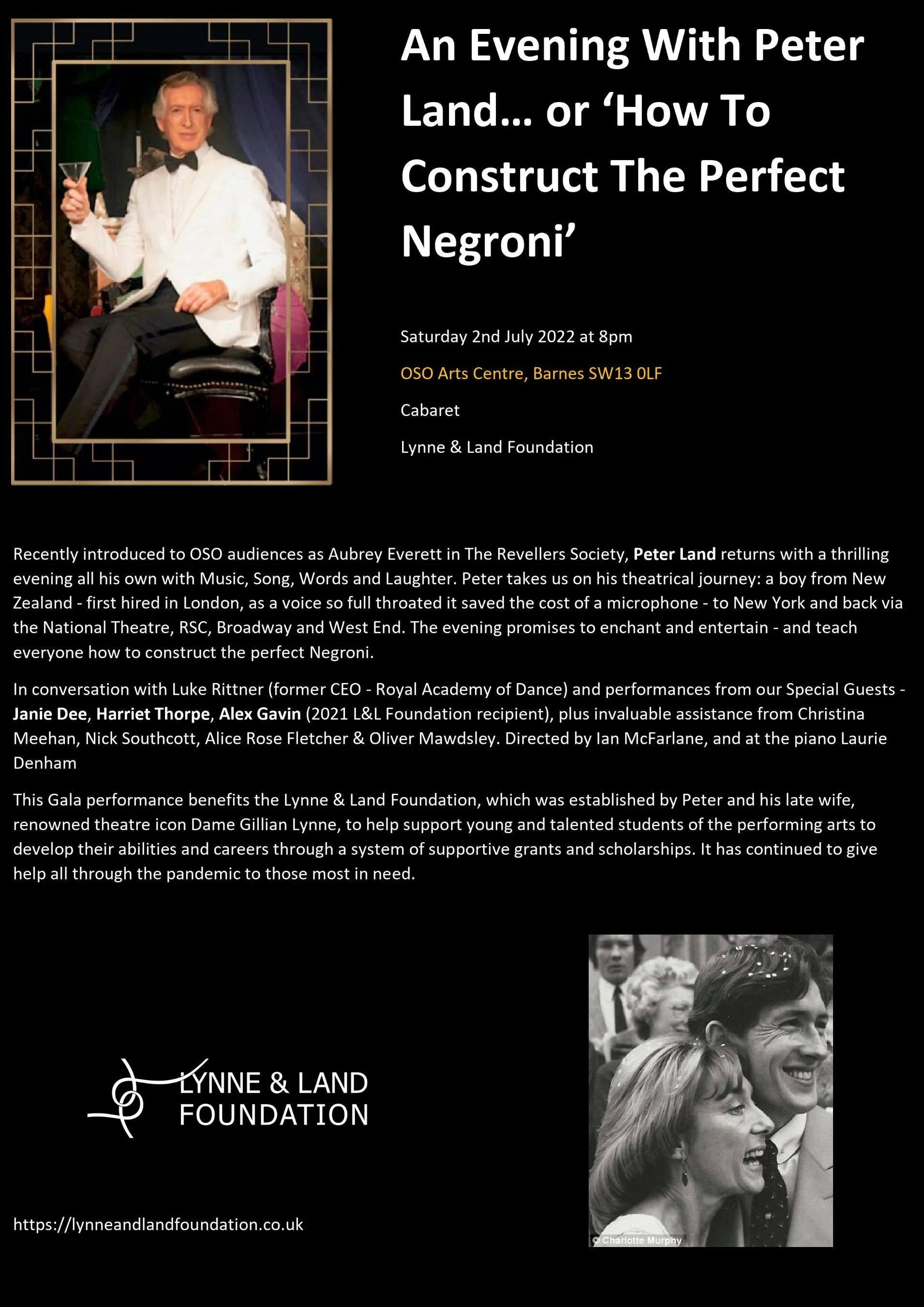 An Evening With Peter Land … or ‘How To Construct The Perfect Negroni’