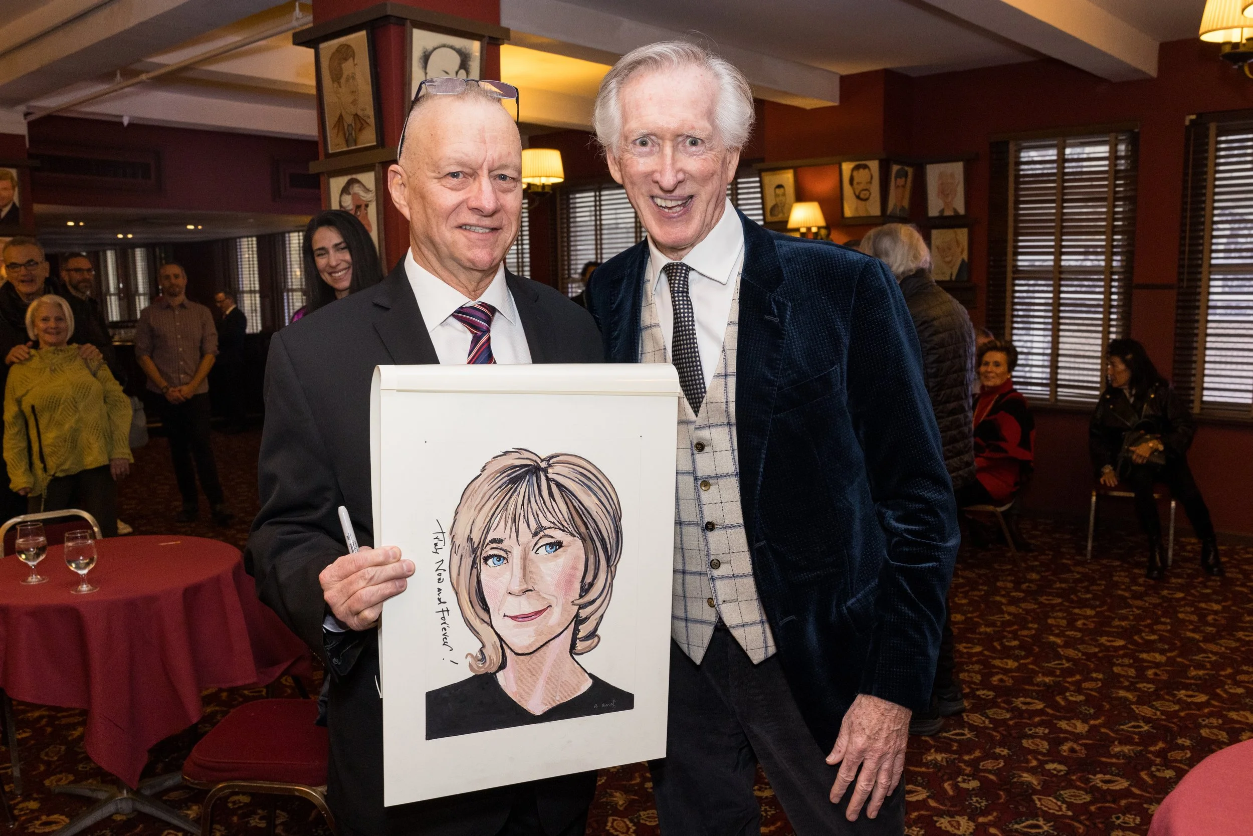 Gillian Lynne Honoured with Sardi’s Portrait for Centenary Celebration
