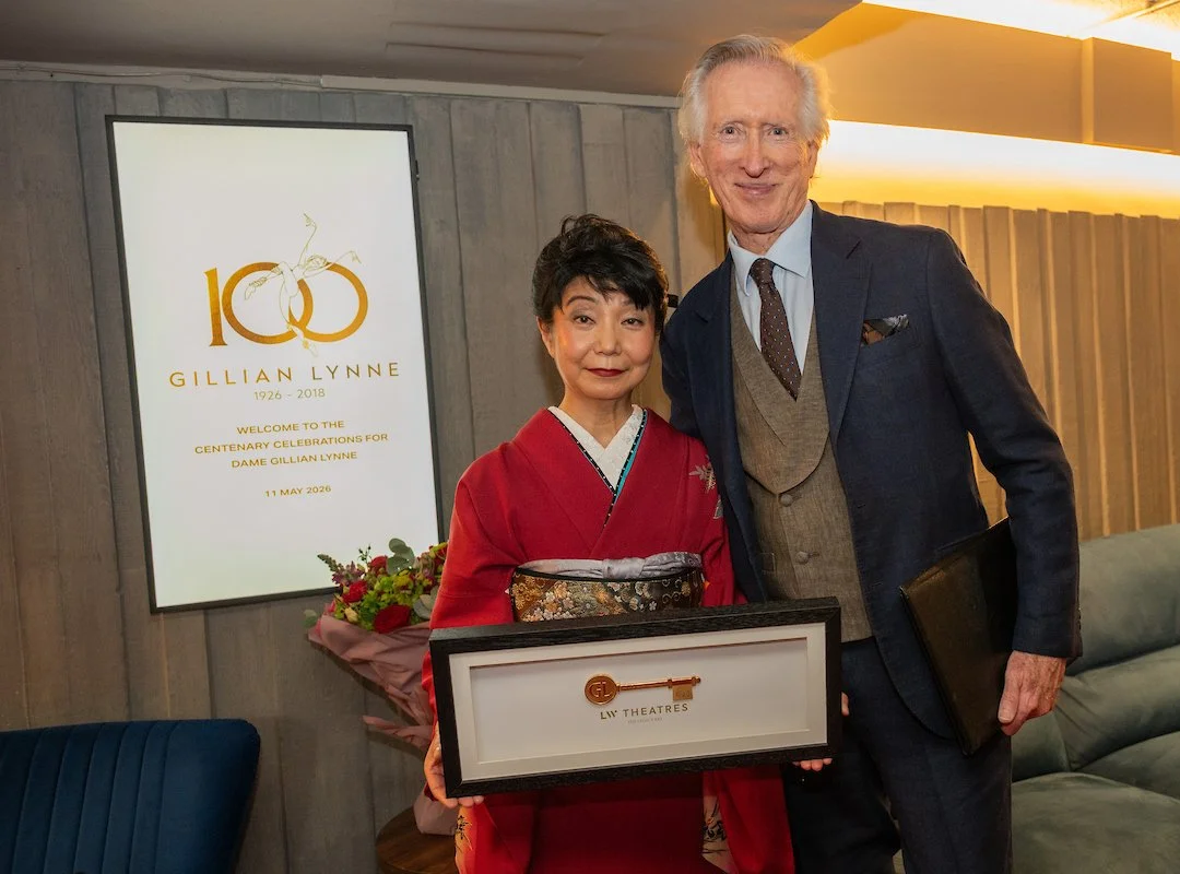 Gillian Lynne Theatre Legacy Key Presented To You-Ri Yamanaka
