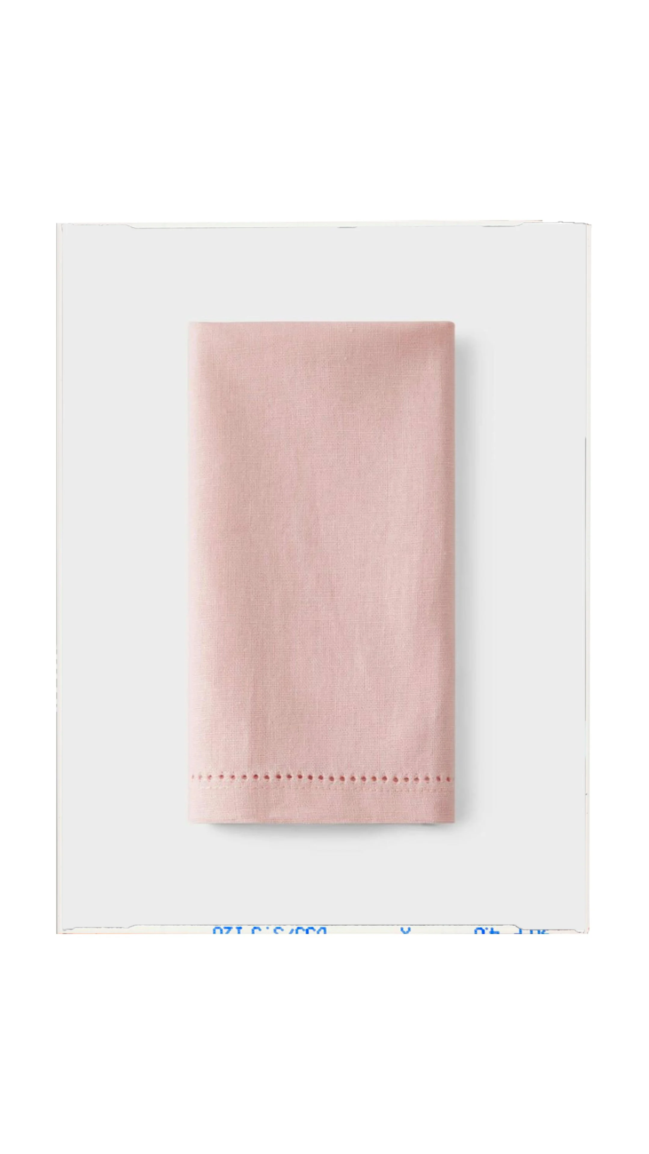 Pink Linen Napkin Set