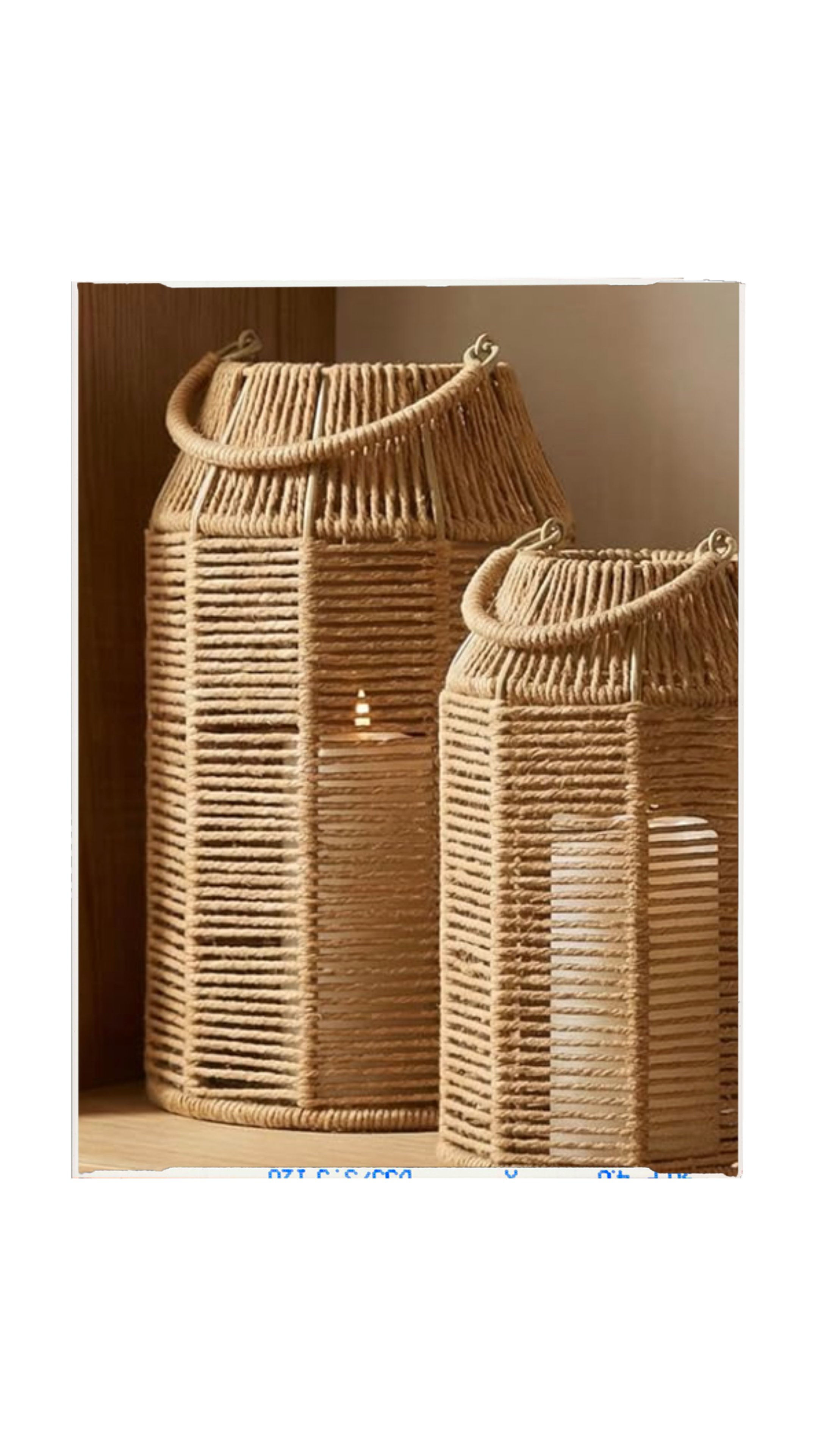Jute Lanterns