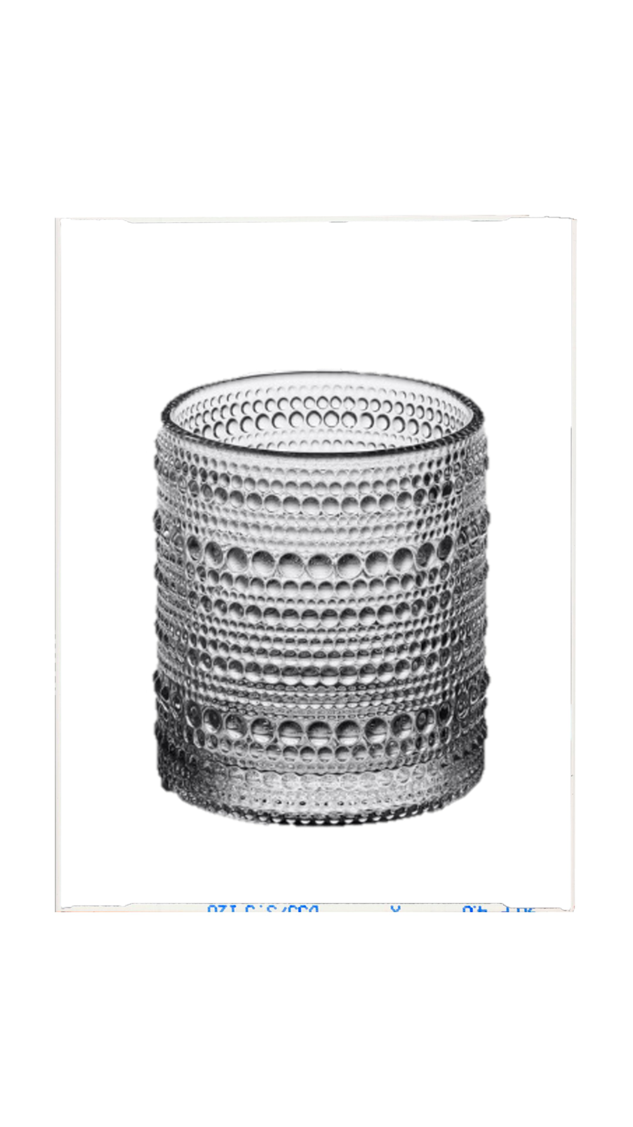 Clear Beaded Tumbler