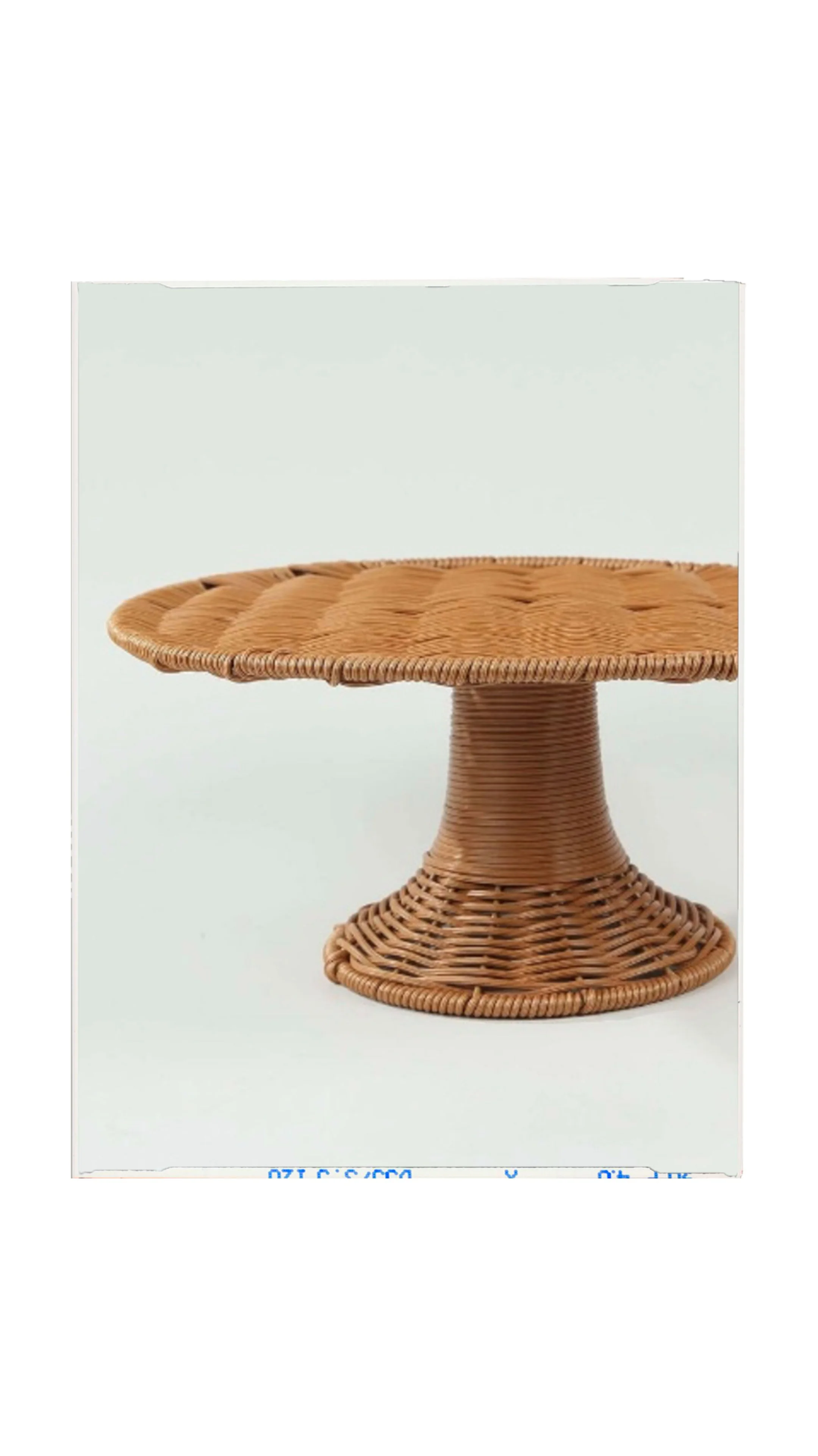 Rattan Pedestal