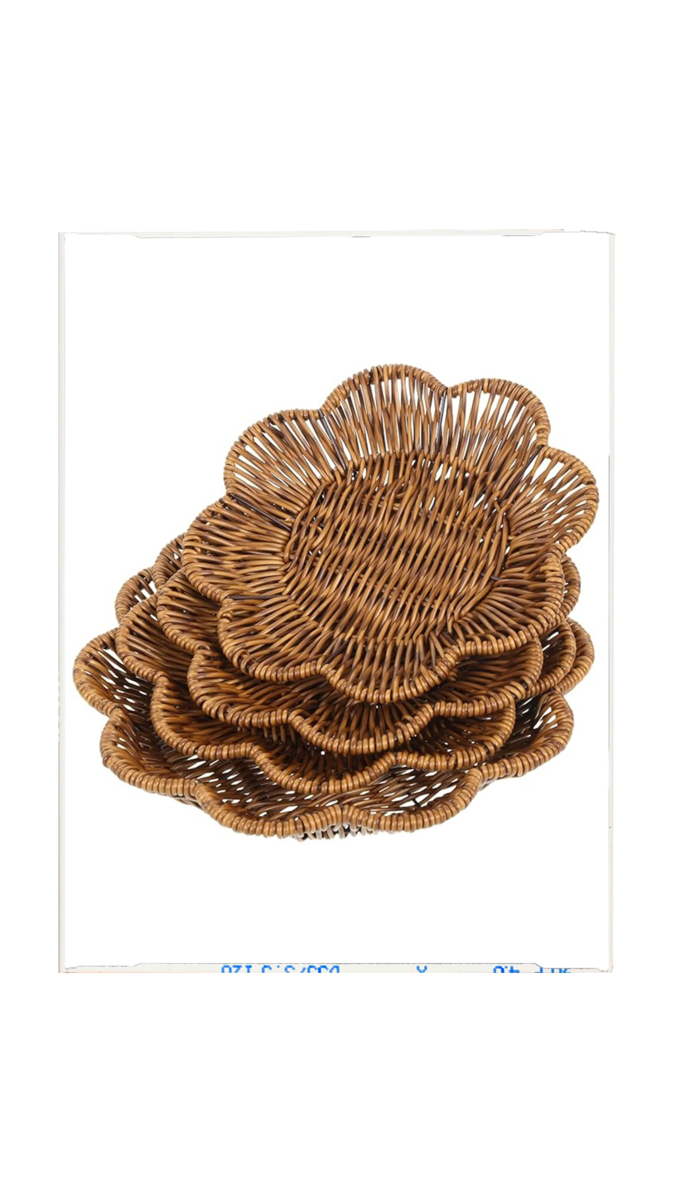 Flower Wicker Basket