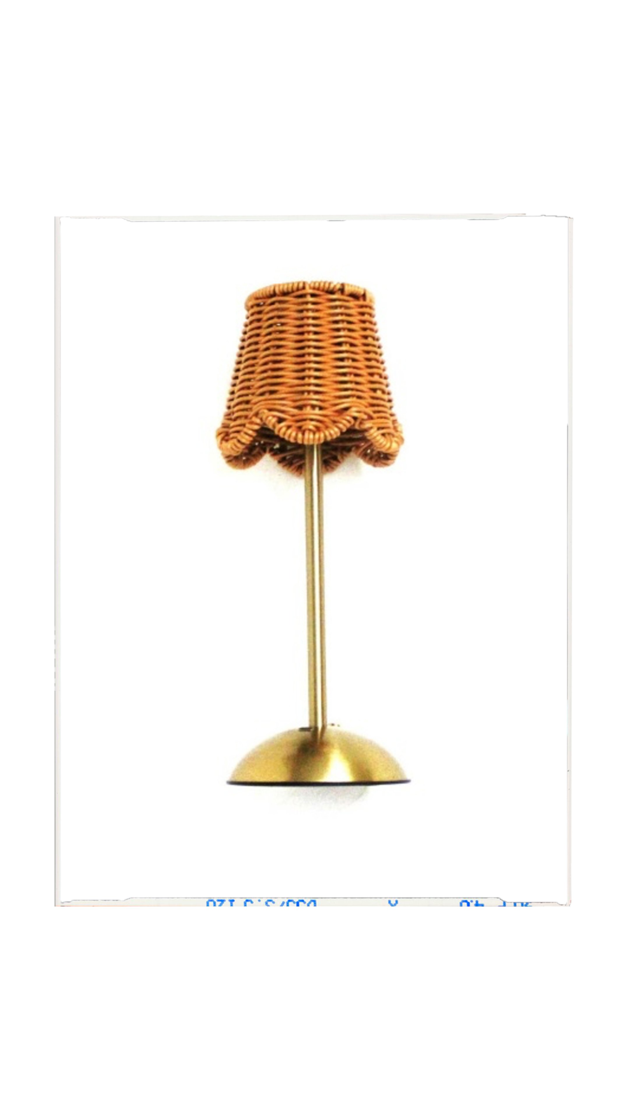 Rattan Table Lamps