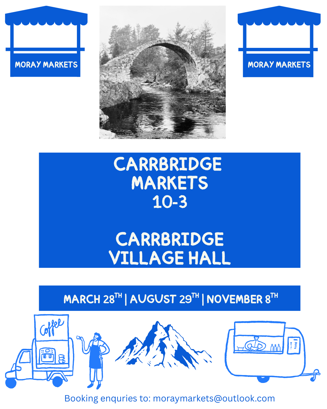 Carrbridge Village Markets - 29th August
