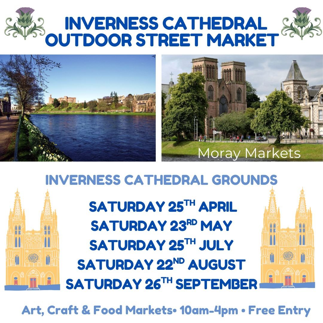 Inverness Cathedral Outdoor Street Market - 25th July