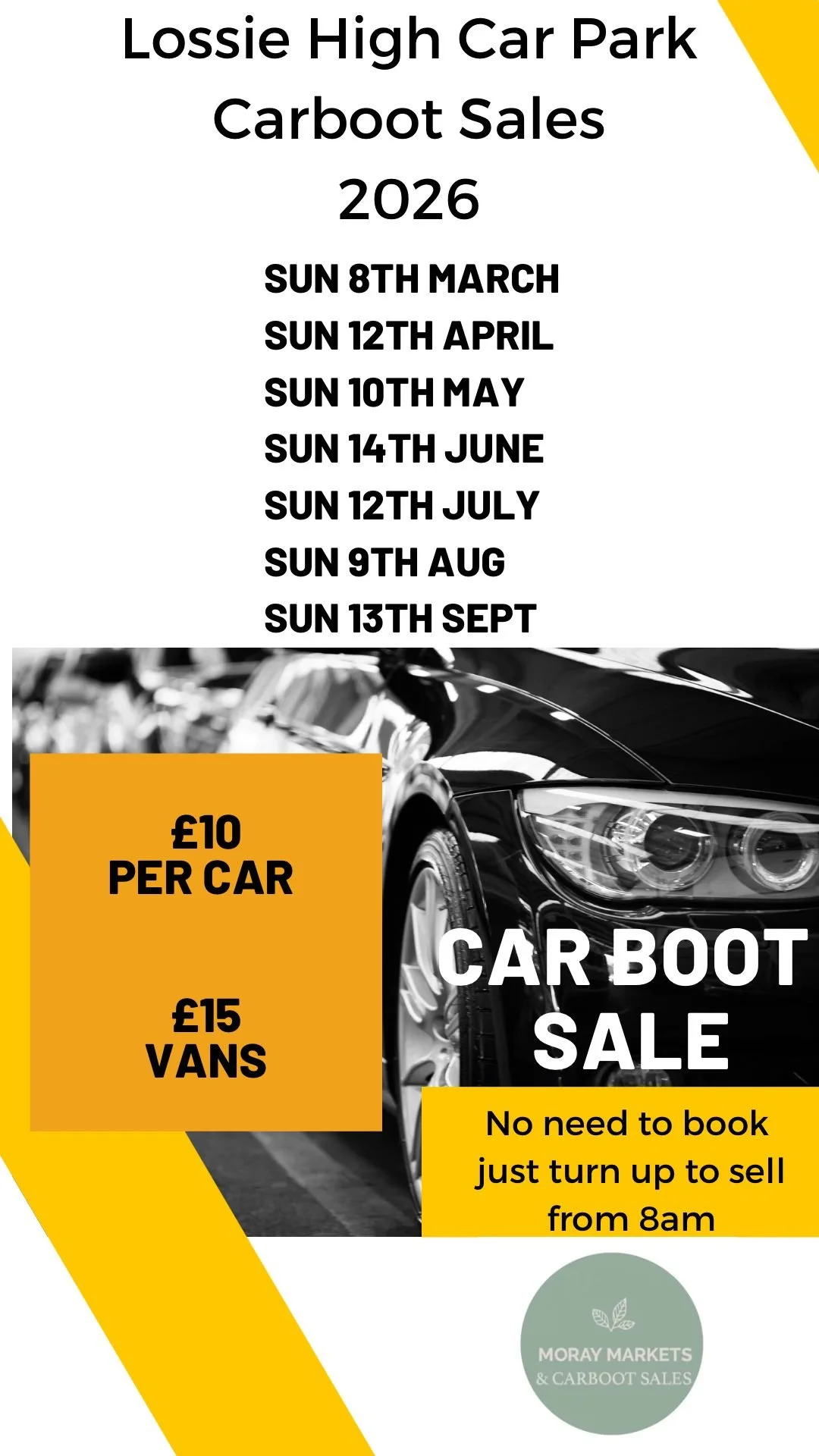 Lossiemouth Carboot - 8th March