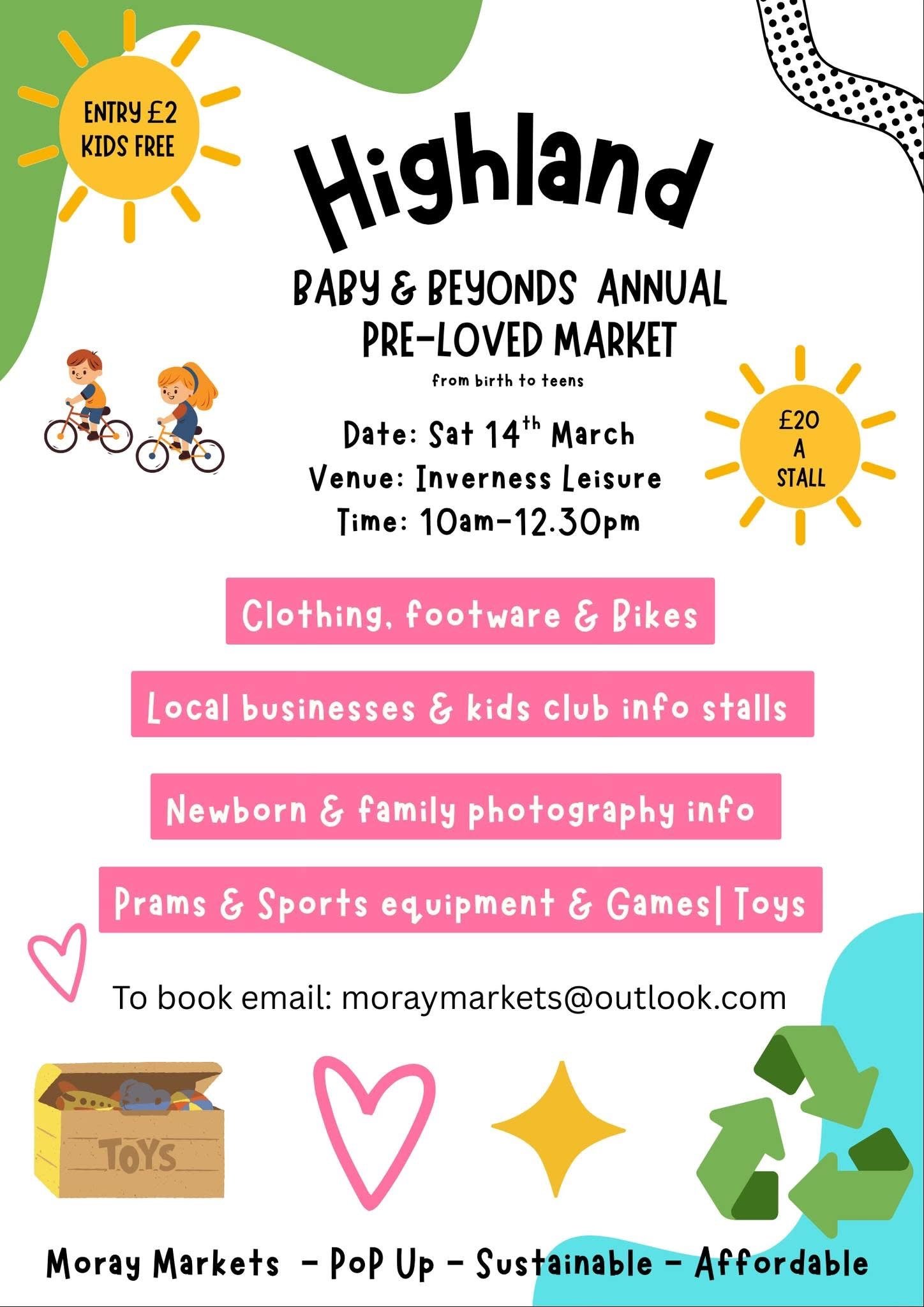 Baby & Beyonds Bargain Market - 14th March