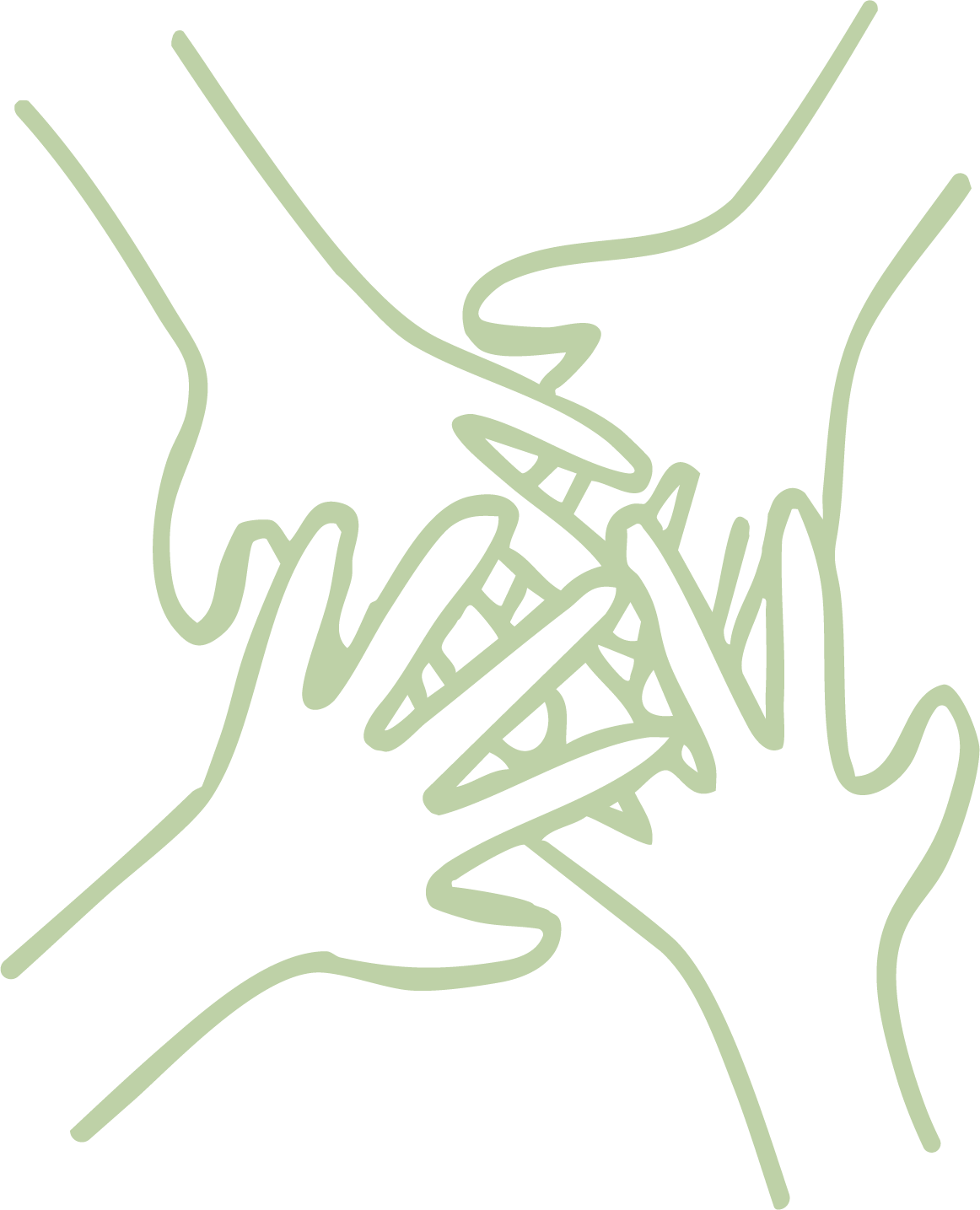 Decorative nutrition illustration supporting Healthy With Hollin brand design