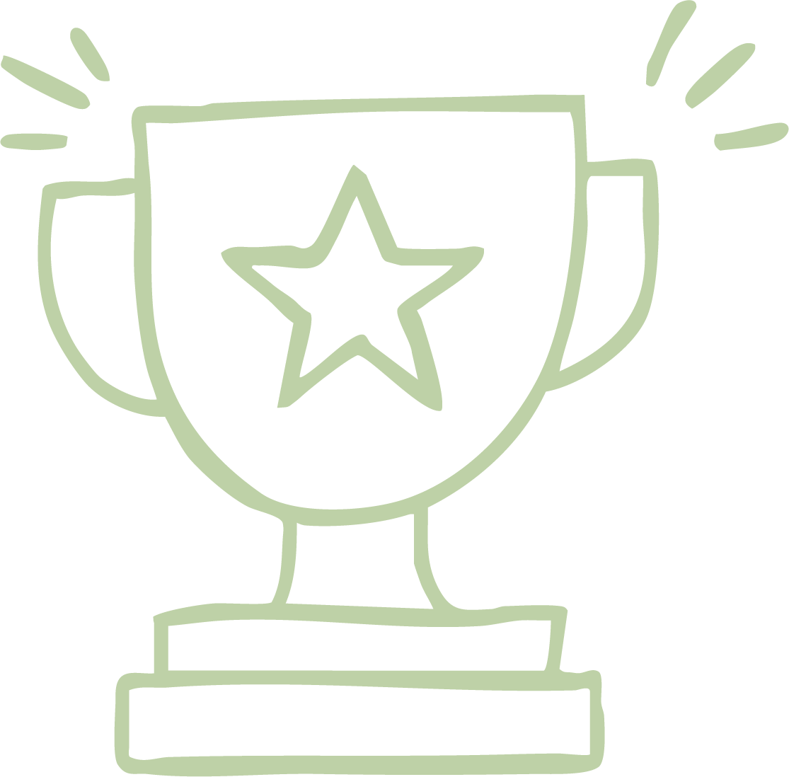 Performance progress icon representing implementing athlete fueling strategies