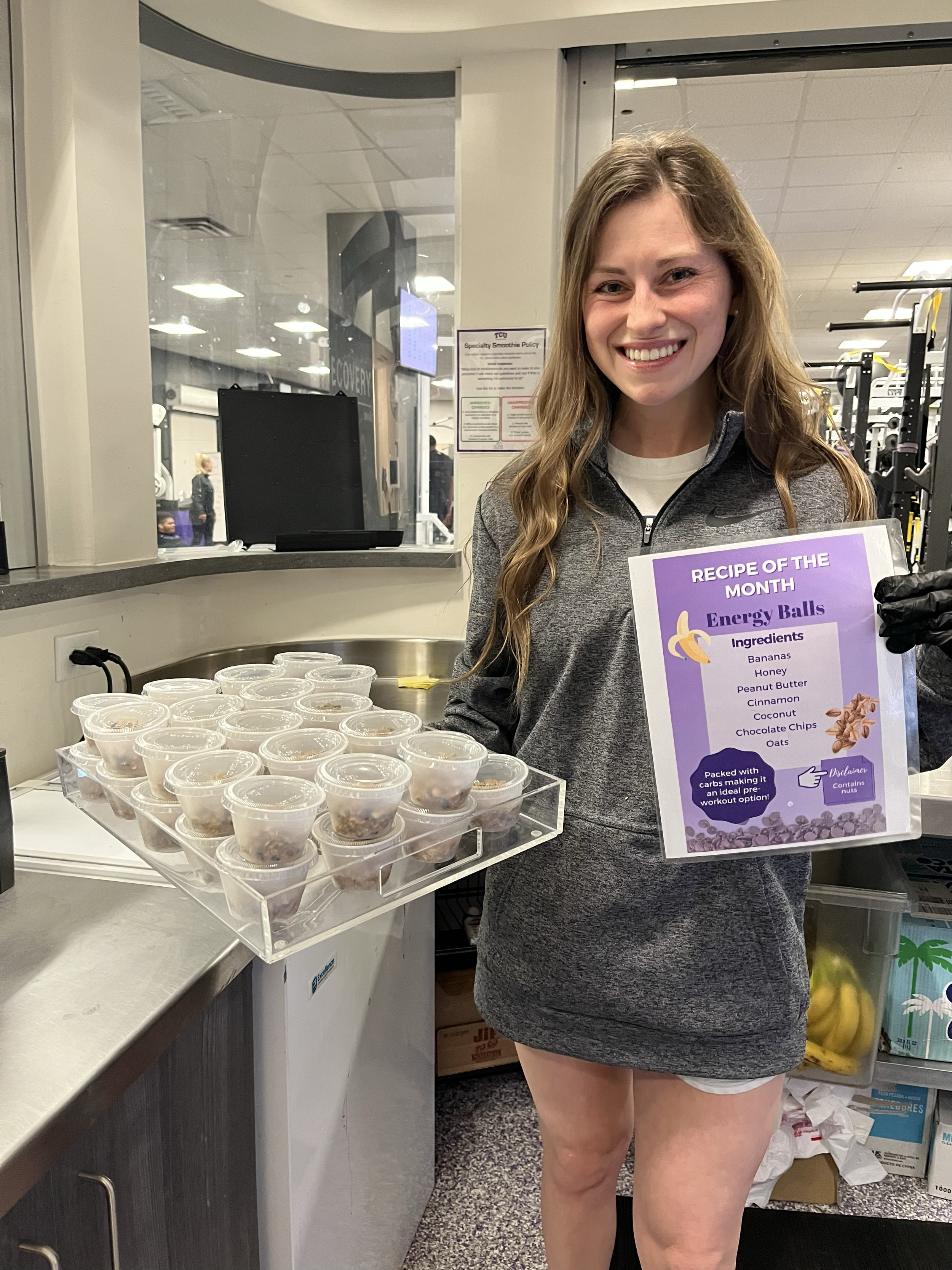 Performance-focused cooking demonstration teaching athletes how to fuel for training and recovery
