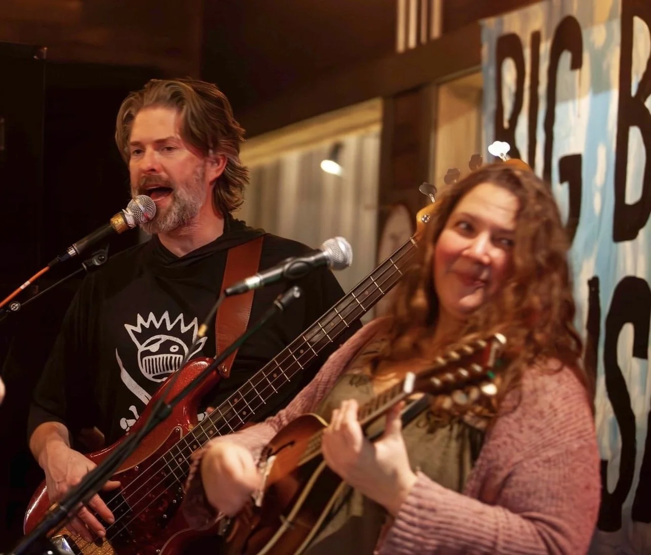 Maribyrd & the Wooden Nickle Band (Joe on bass)