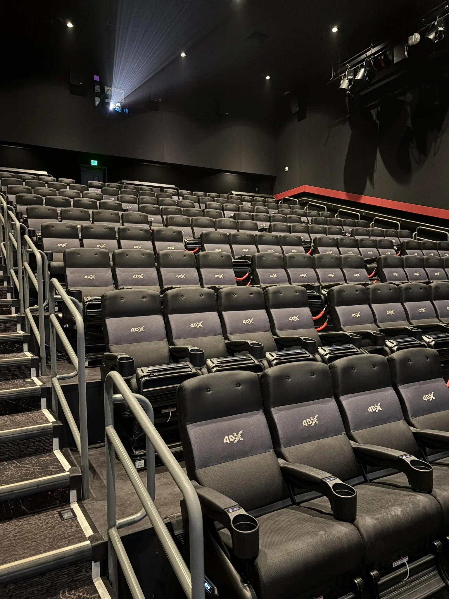 Interior of 4DX Theater