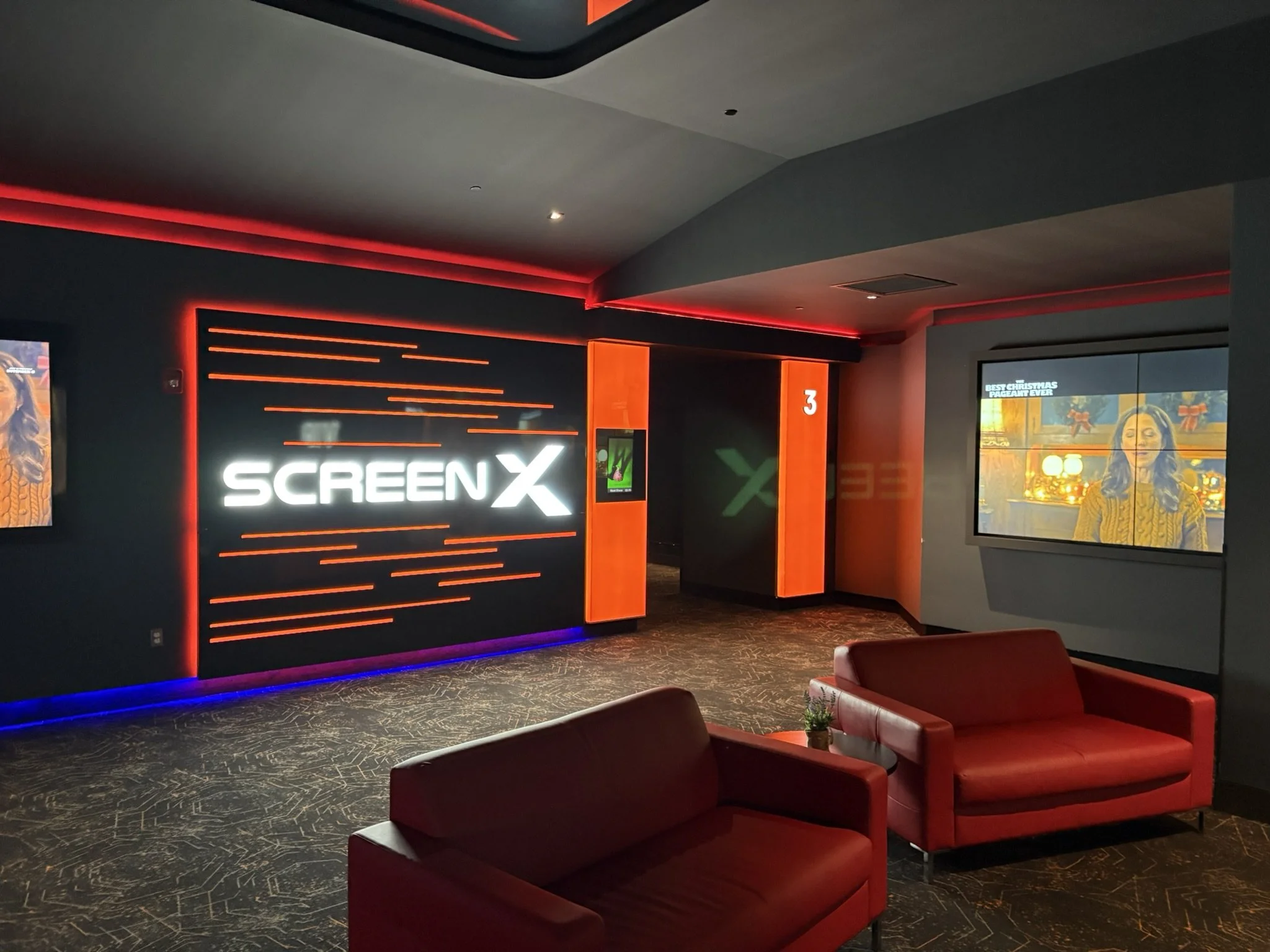 Exterior of ScreenX Theater