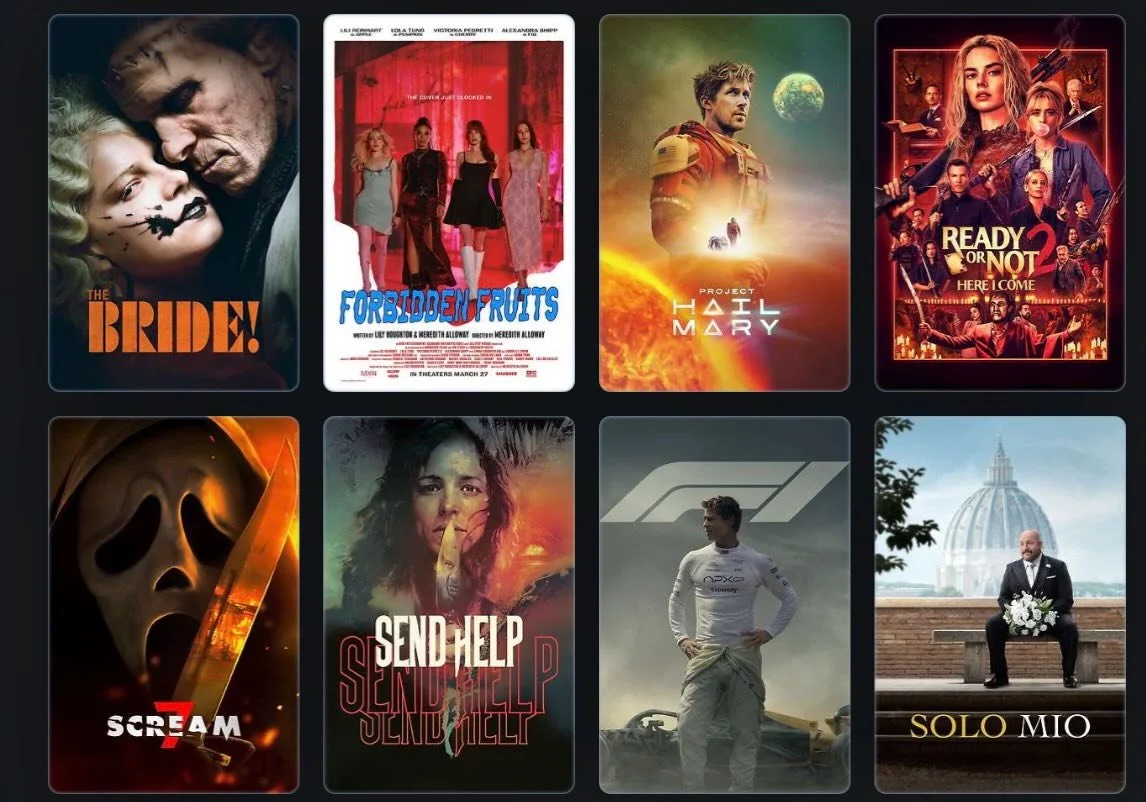 March Wrap-up
- 8 movies seen
- 6 different theaters

#tourdecinemas #marchmovies #movies