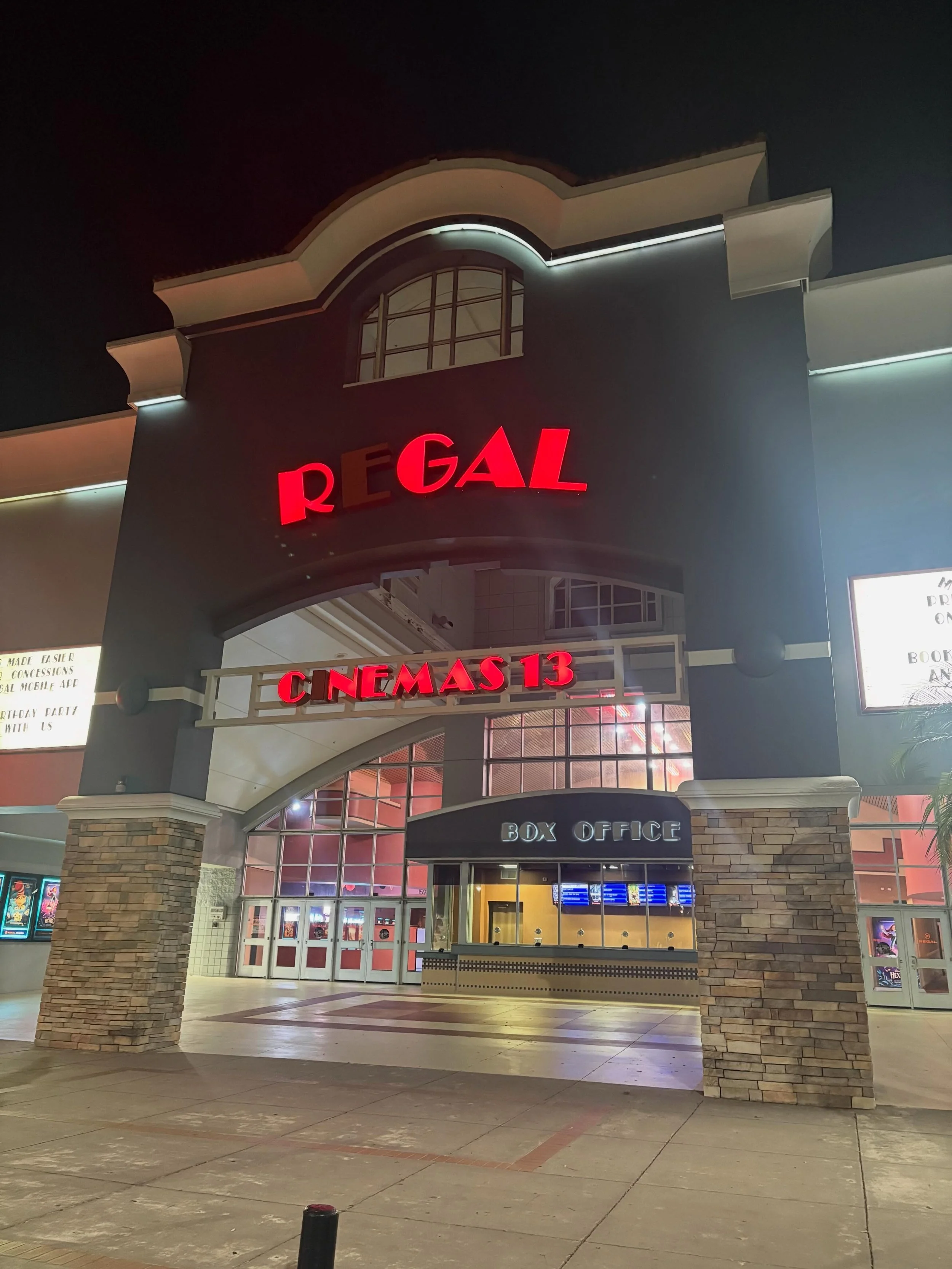 &ldquo;I would like to buy a vowel&rdquo;

Regal Westfork Stadium - Pembroke Pines, FL