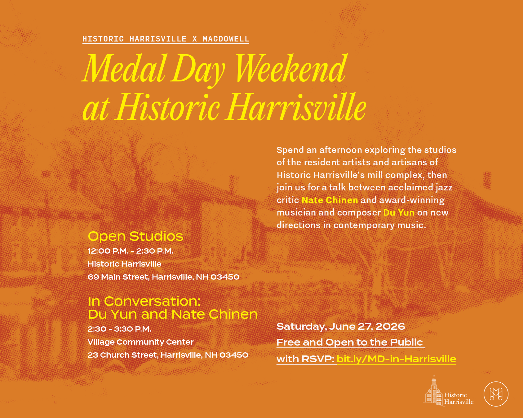 Open Studios and Jazz in Conversation