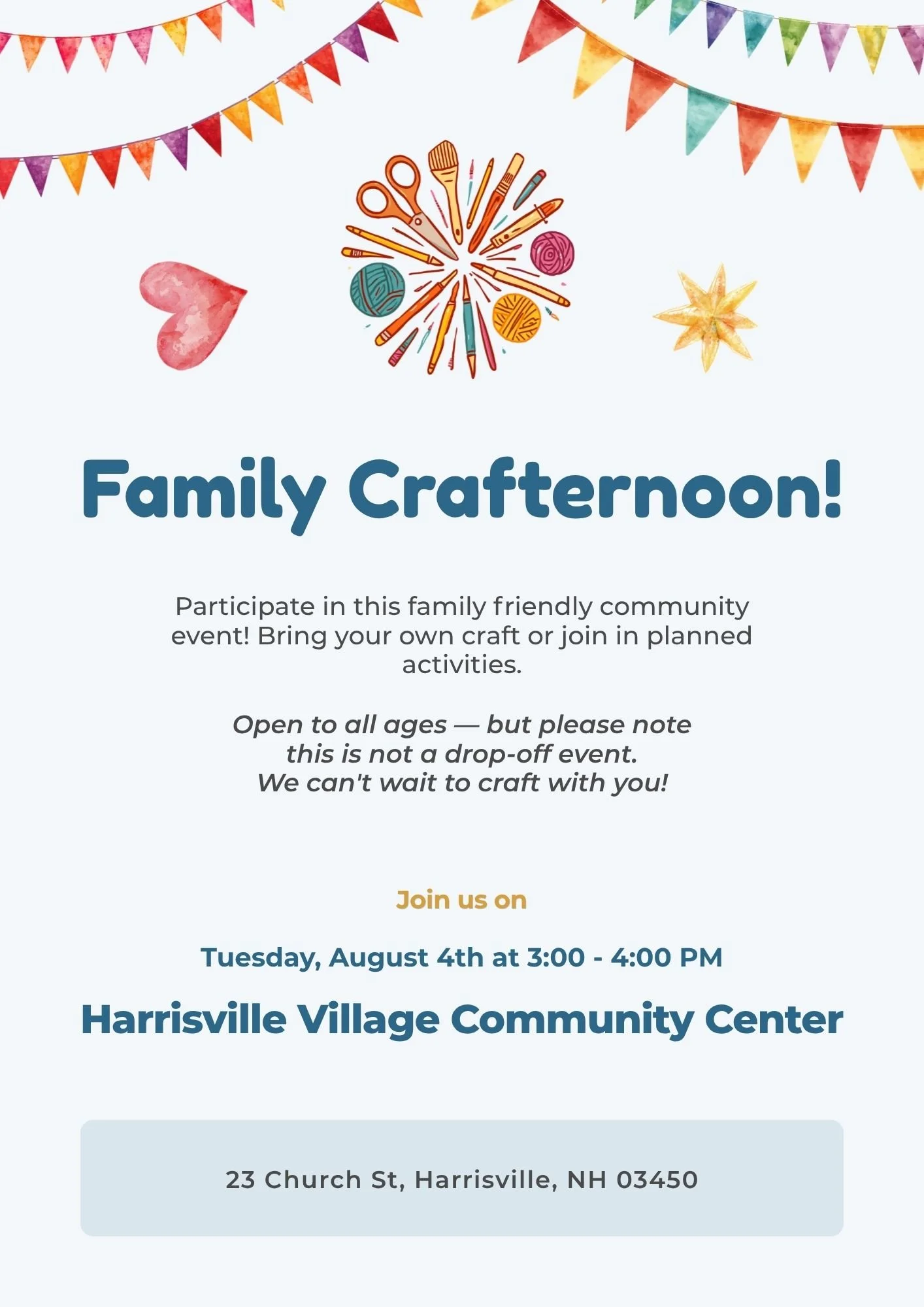 Family Crafternoon! 