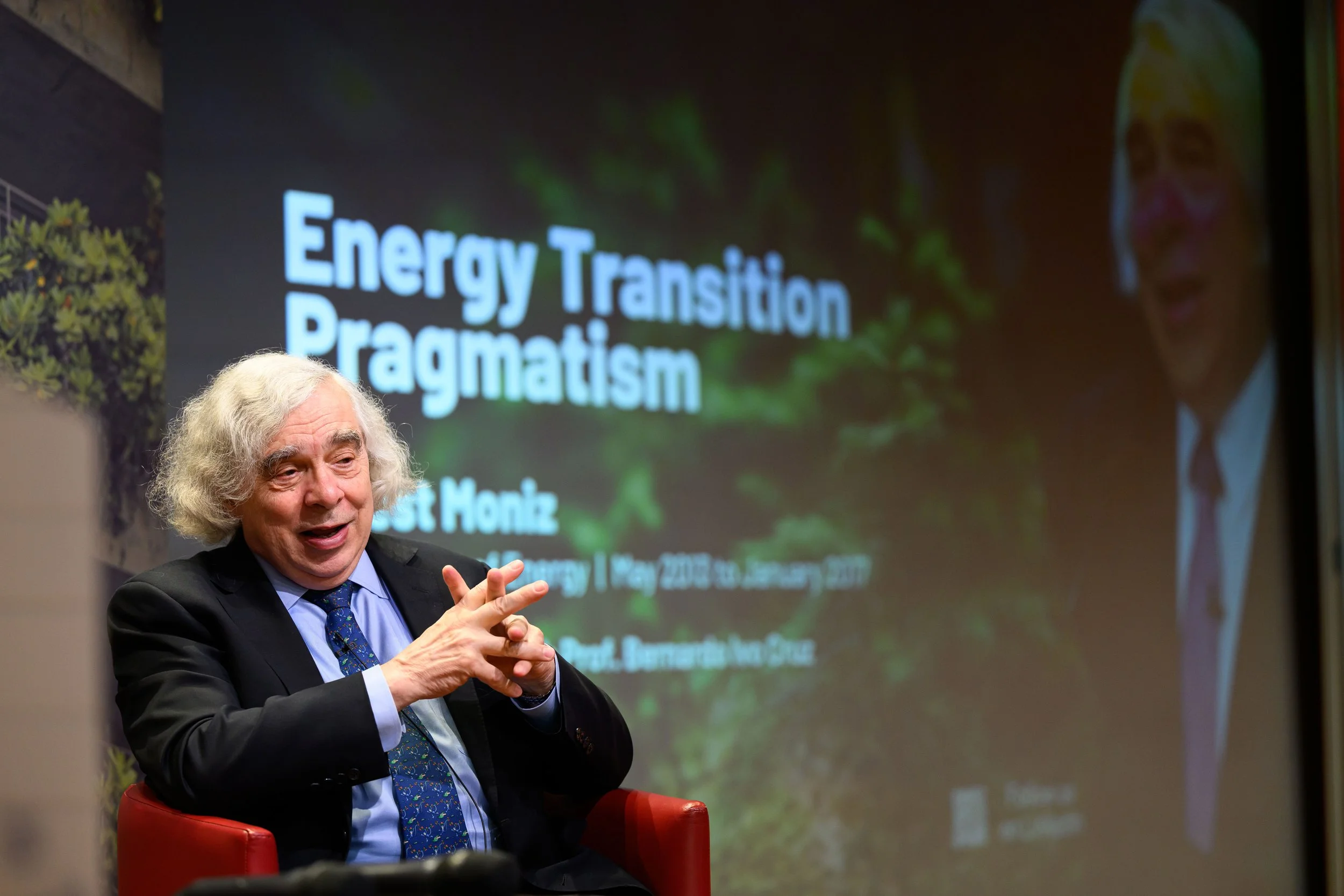 Ernest Moniz at Lisbon Sustainability Week by Center for Sustainable Finance at Católica-Lisbon