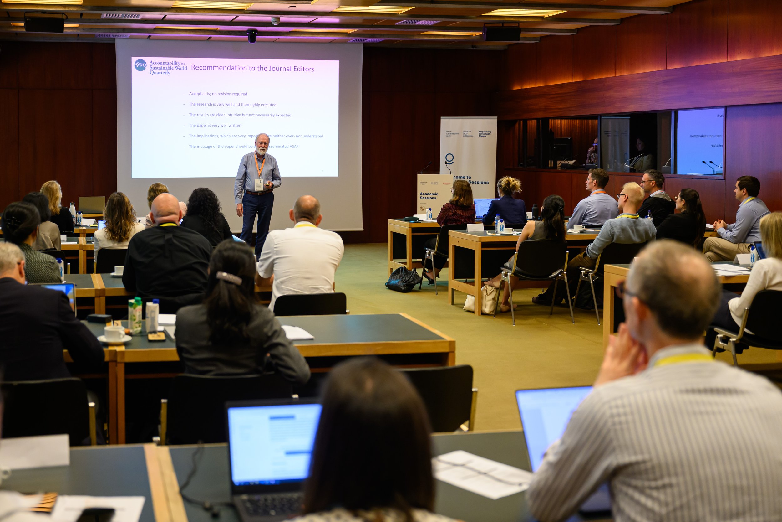 Accounting Conference at cademic Sessions Lisbon Sustainability Week by Center for Sustainable Finance at Católica-Lisbon