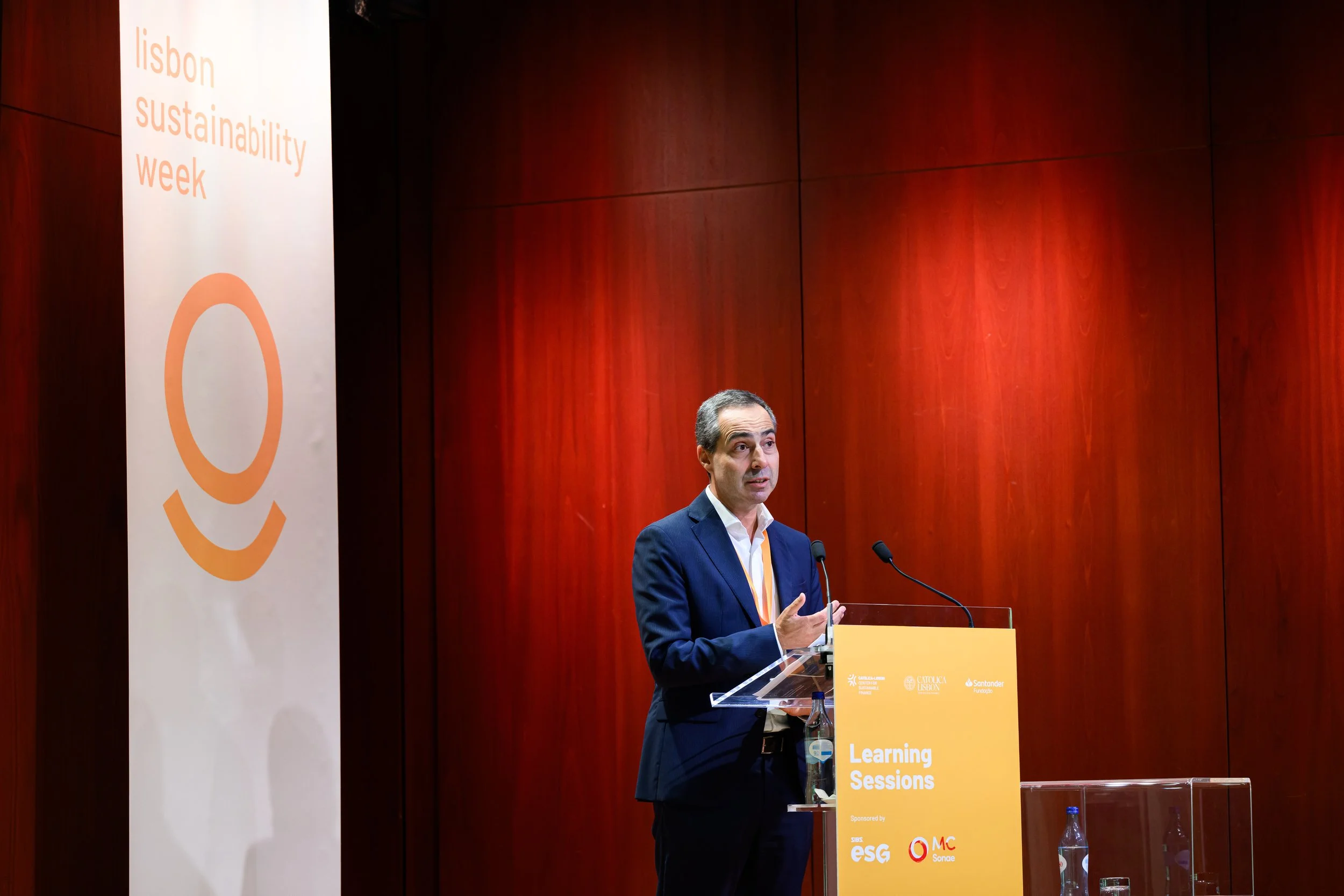 Filipe Santos Dean Católica-Lisbon Opening Session at Lisbon Sustainability Week by Center for Sustainable Finance