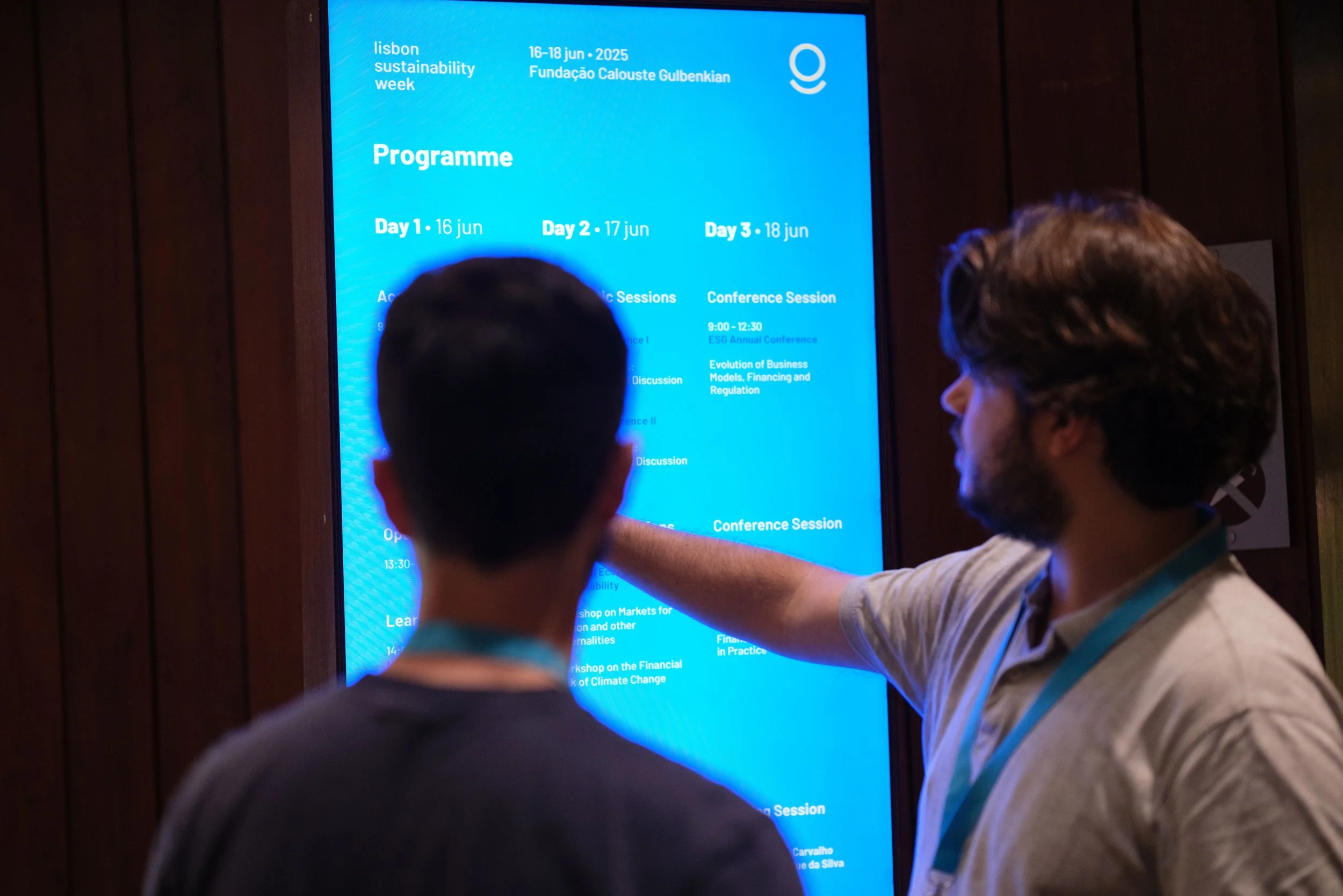 Digital Interaction at Lisbon Sustainability Week by Center for Sustainable Finance at Católica-Lisbon