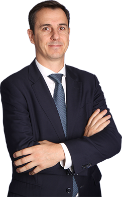 Man in suit with crossed arms