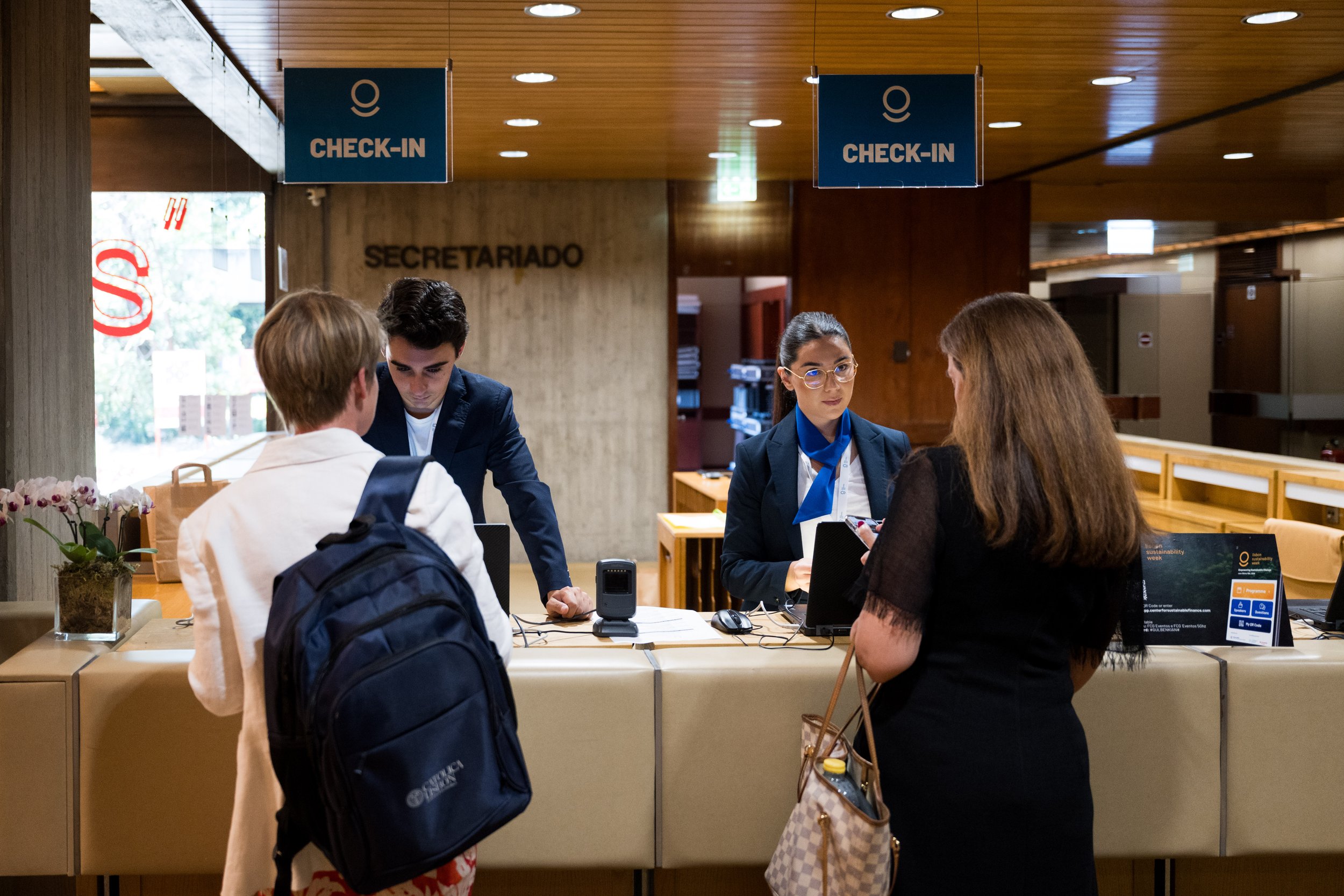 Checking in at Lisbon Sustainability Week by Center for Sustainable Finance at Católica-Lisbon
