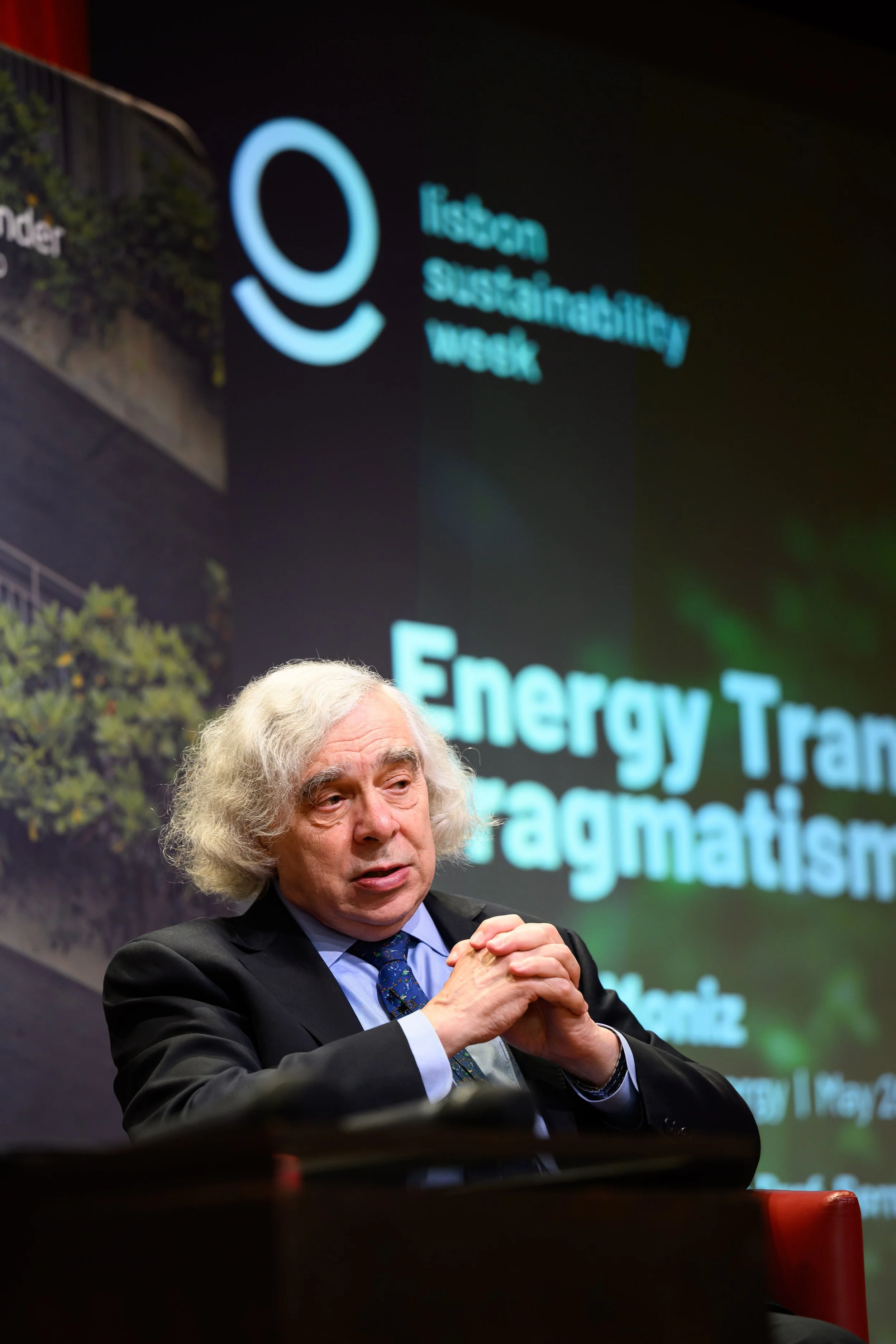 Ernest Moniz at Lisbon Sustainability Week by Center for Sustainable Finance at Católica-Lisbon