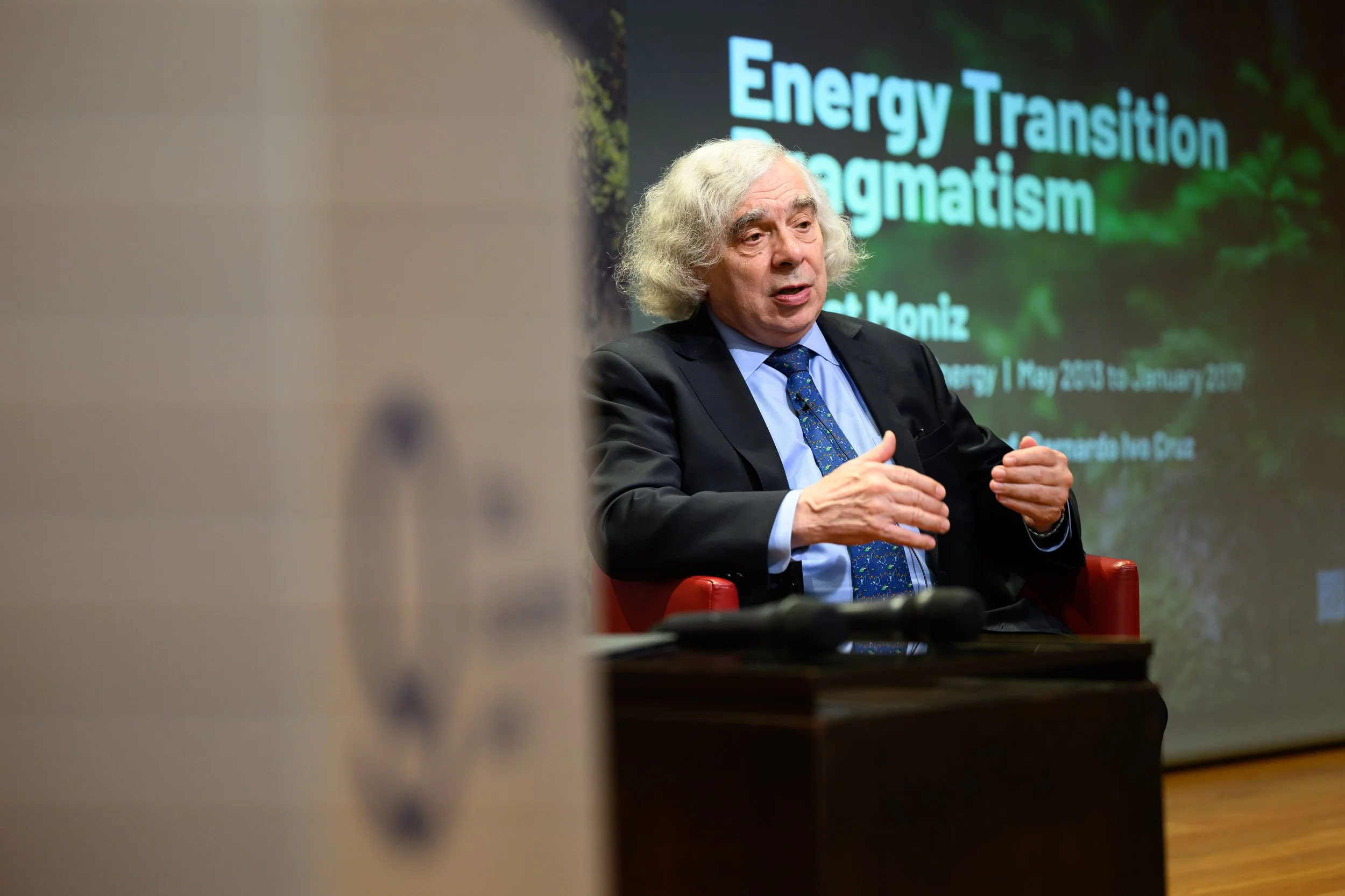 Ernest Moniz at Lisbon Sustainability Week by Center for Sustainable Finance at Católica-Lisbon