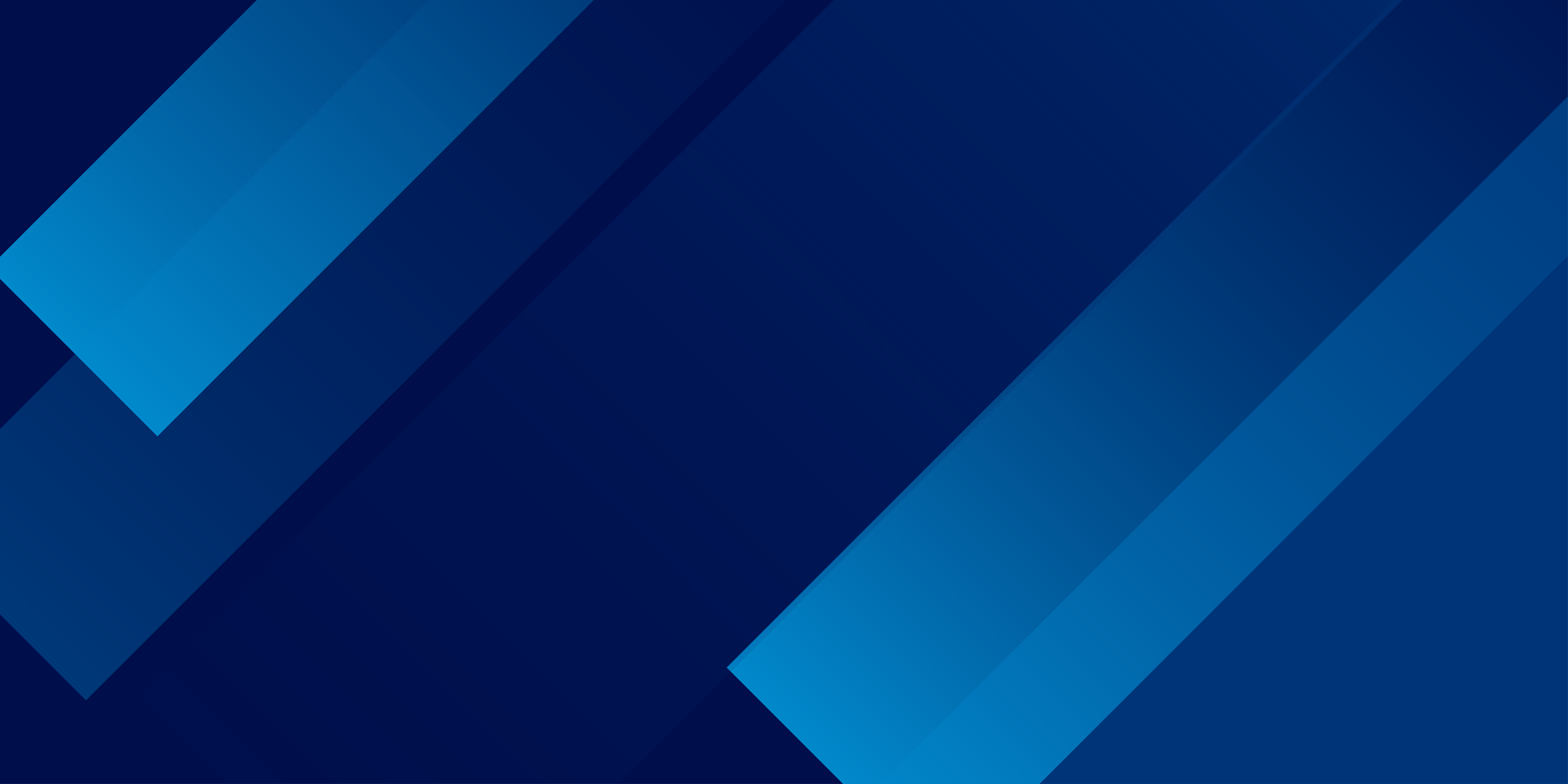 Abstract background of diagonal blue stripes varying in shade from dark to light.
