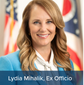 Portrait of Ex Officio Board Member Lydia Mihalik.