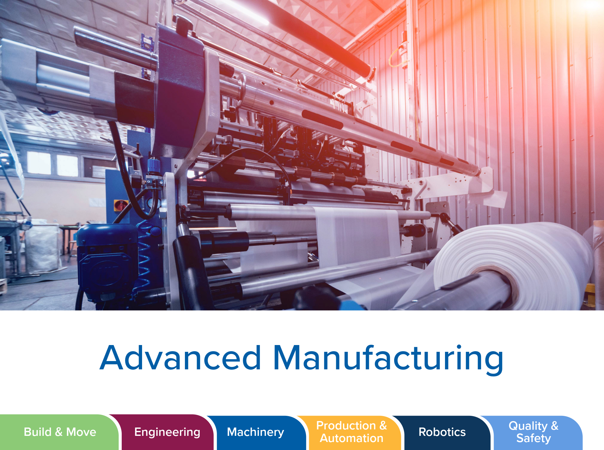 Plastic sheet produced on machinery. Information on jobs included in career cluster.