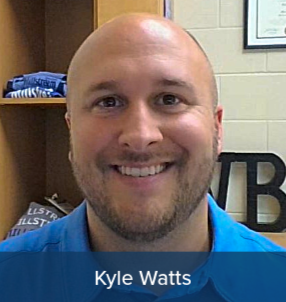 Portrait of Board Member Kyle Watts.