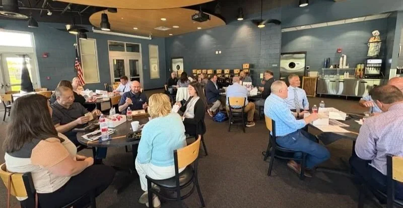 Hancock County Business Advisory Council meeting at Millstream Career Center.