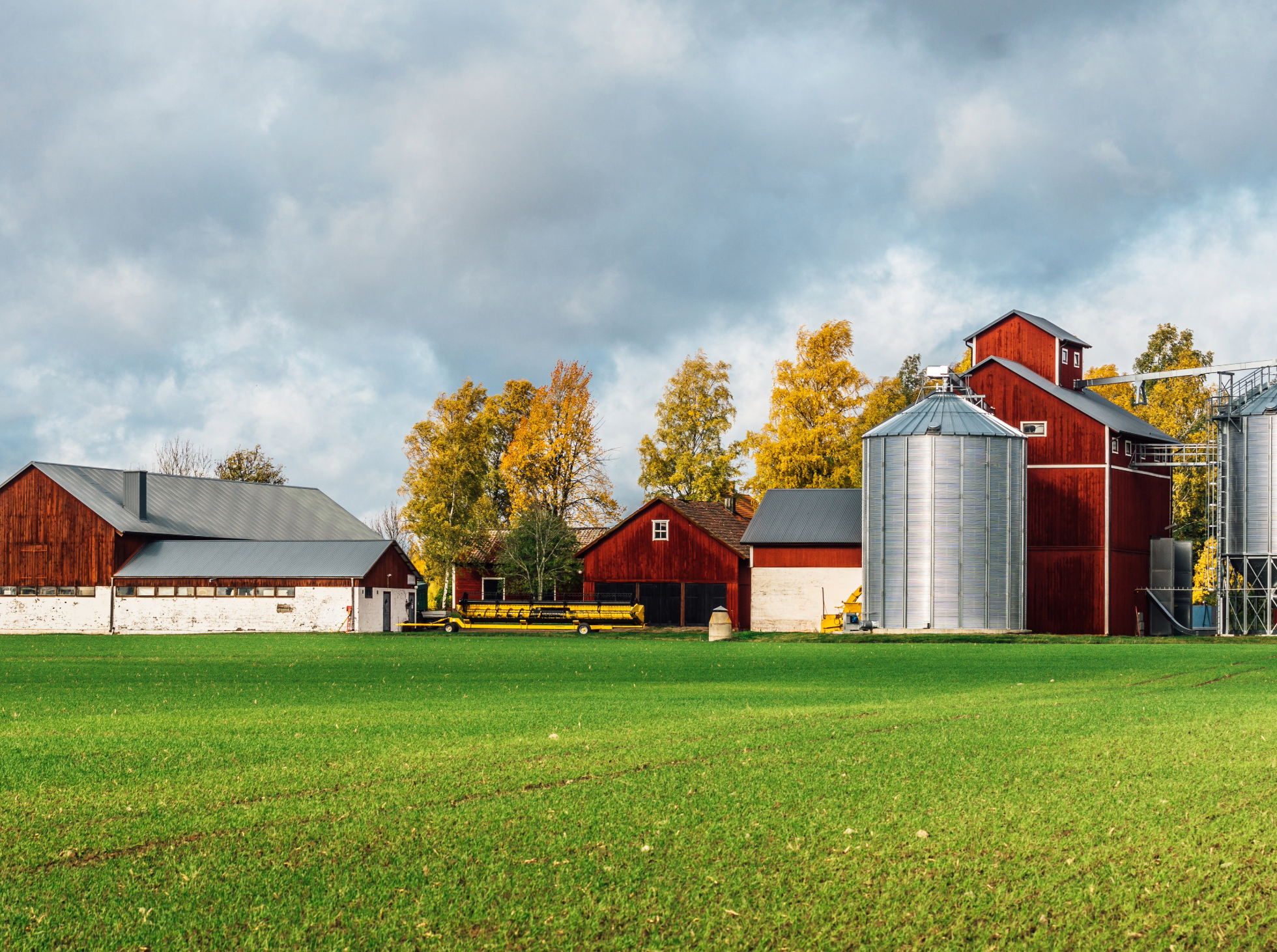 Ag Farm Red Barn