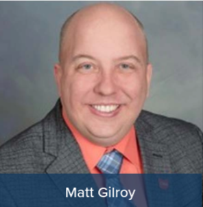 Portrait of Board Member Matt Gilroy.