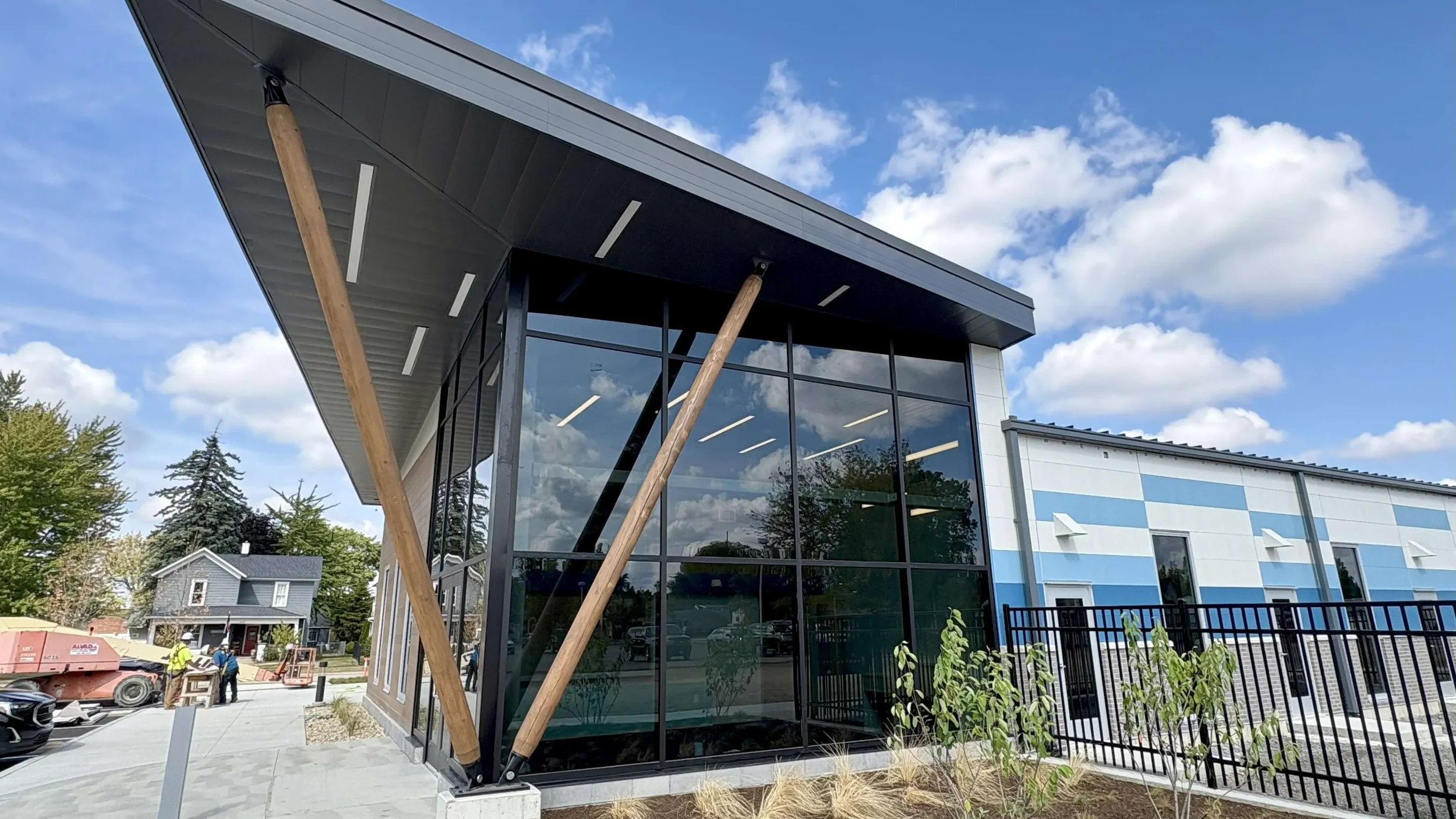 Exterior of the Findlay YMCA's Early Learning Center.