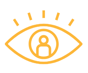 Eye with person in reflection