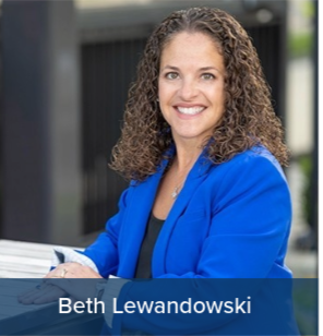 Portrait of Board Member Beth Lewandoswki.