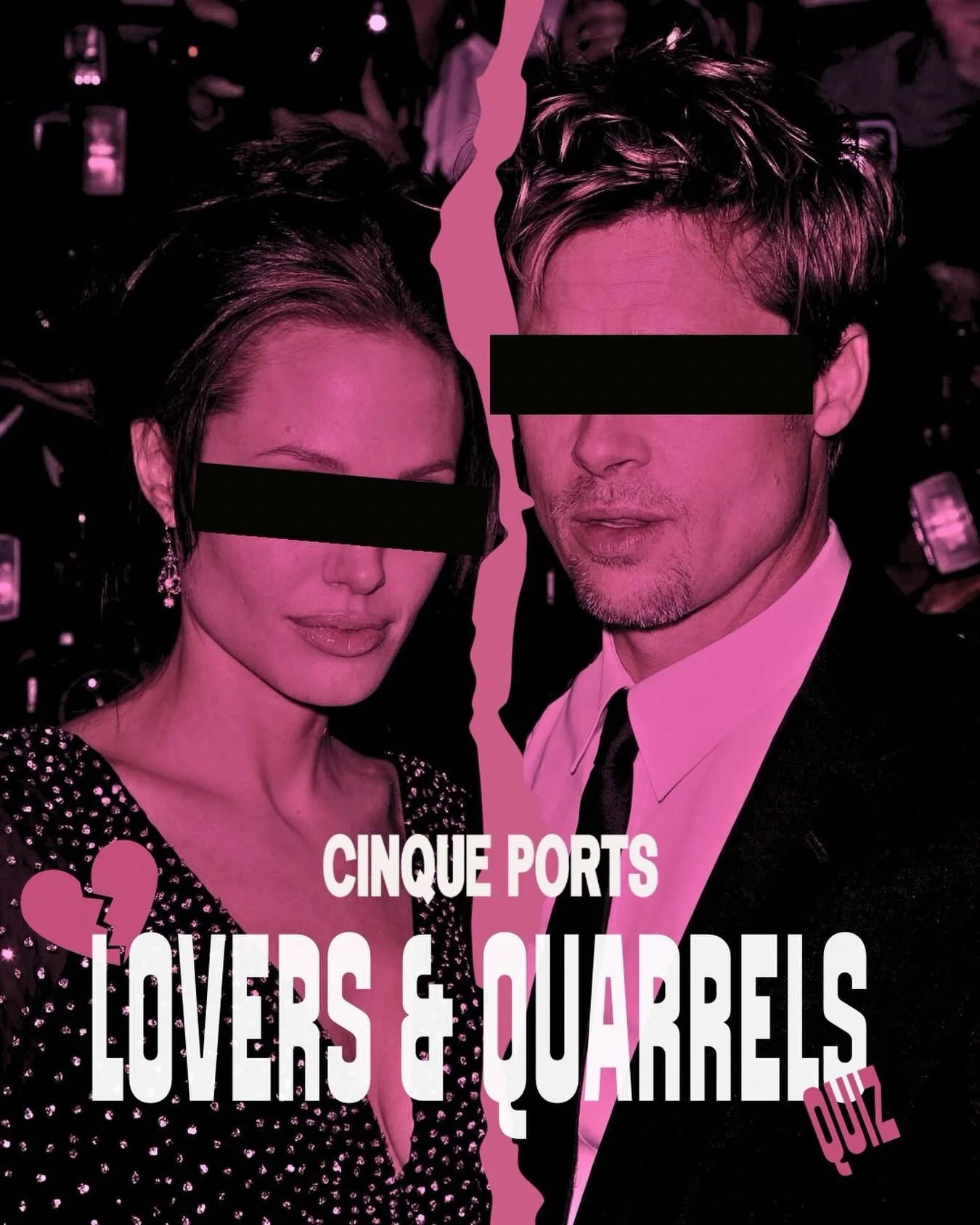It&rsquo;s the month of love so join us for The LOVERS &amp; QUARRELS pub quiz! 💕

Celebrating iconic couples of TV, famous film star feuds, romantic disasters, and historic rivalries. From tragic romances to bitter divorces, we&rsquo;re putting you