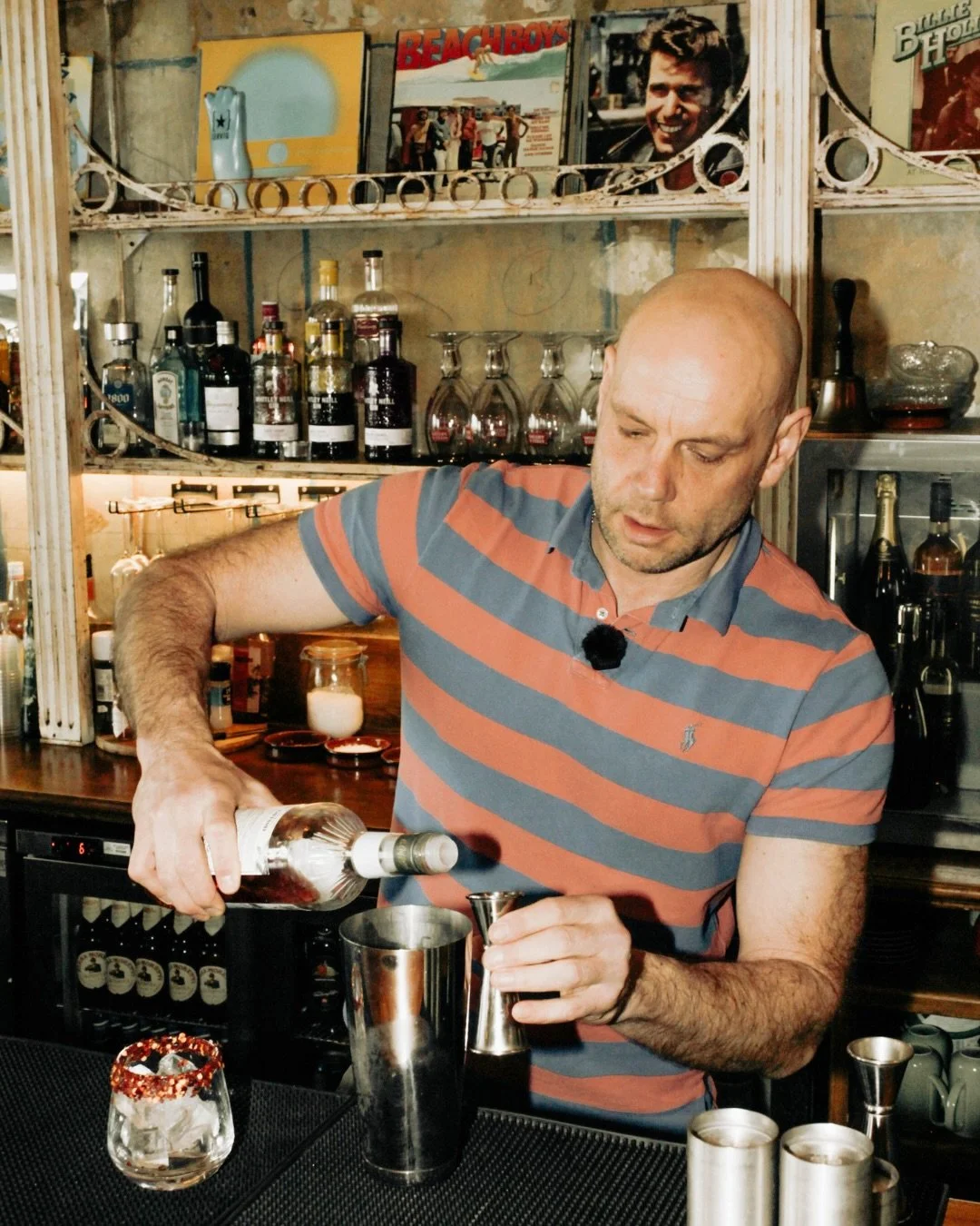Ben&rsquo;s favourite drink.

Spicy strawberry margarita.

Try it for yourself.